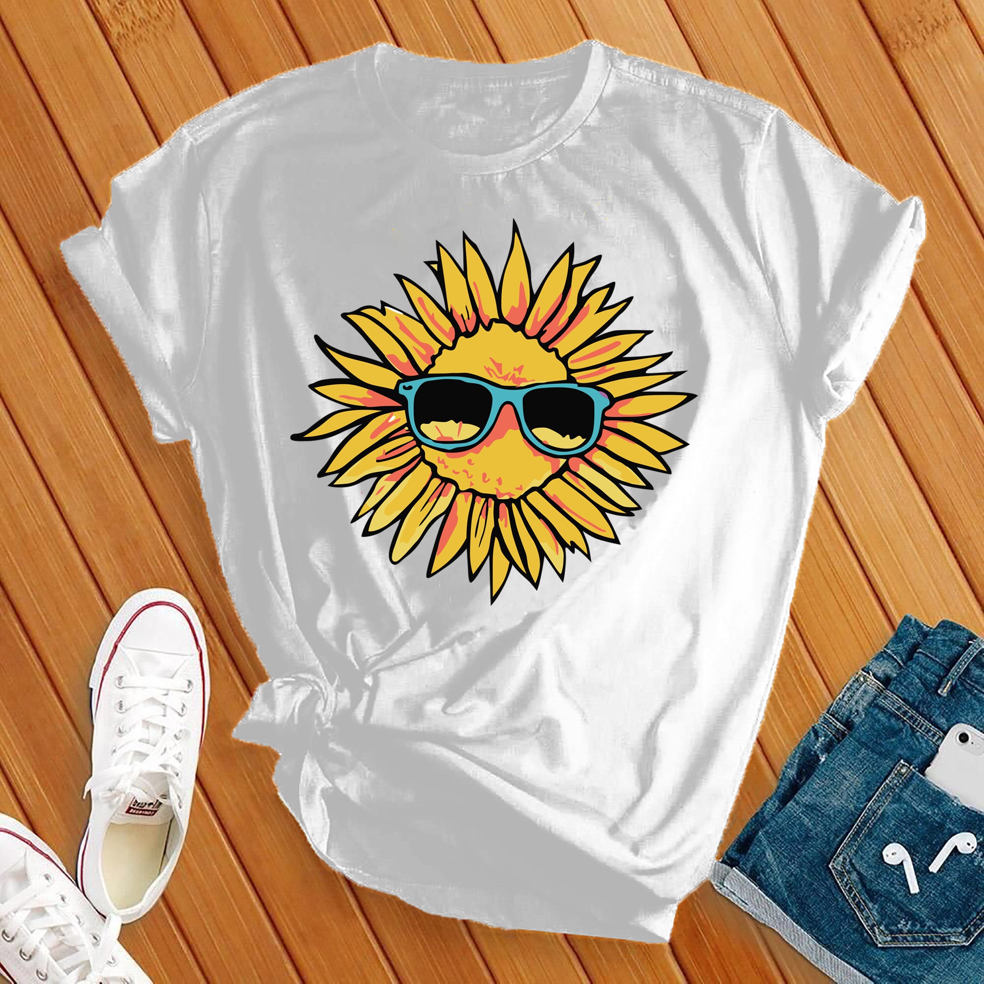 Chillin Sunflower Tee