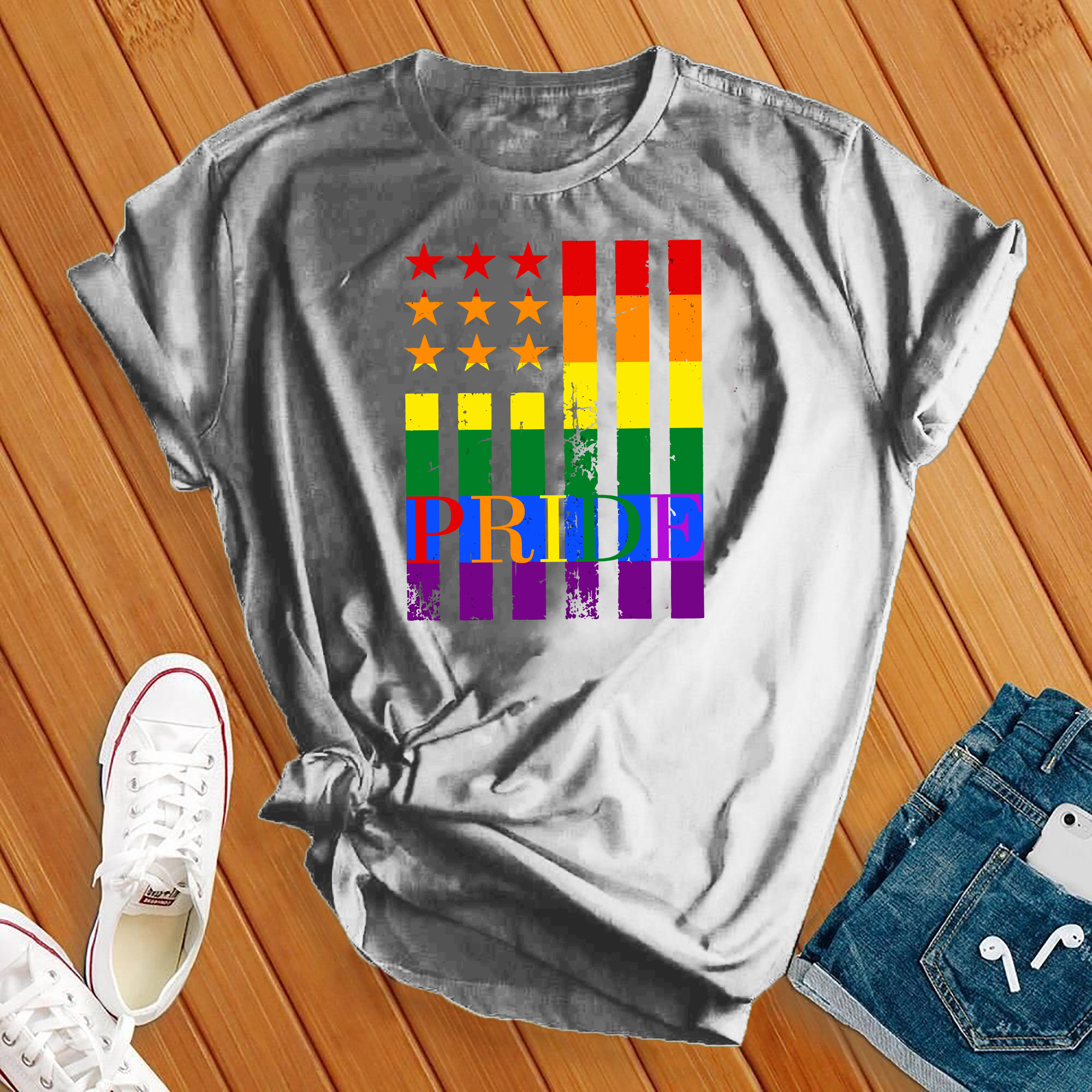 Pride Flag Tee