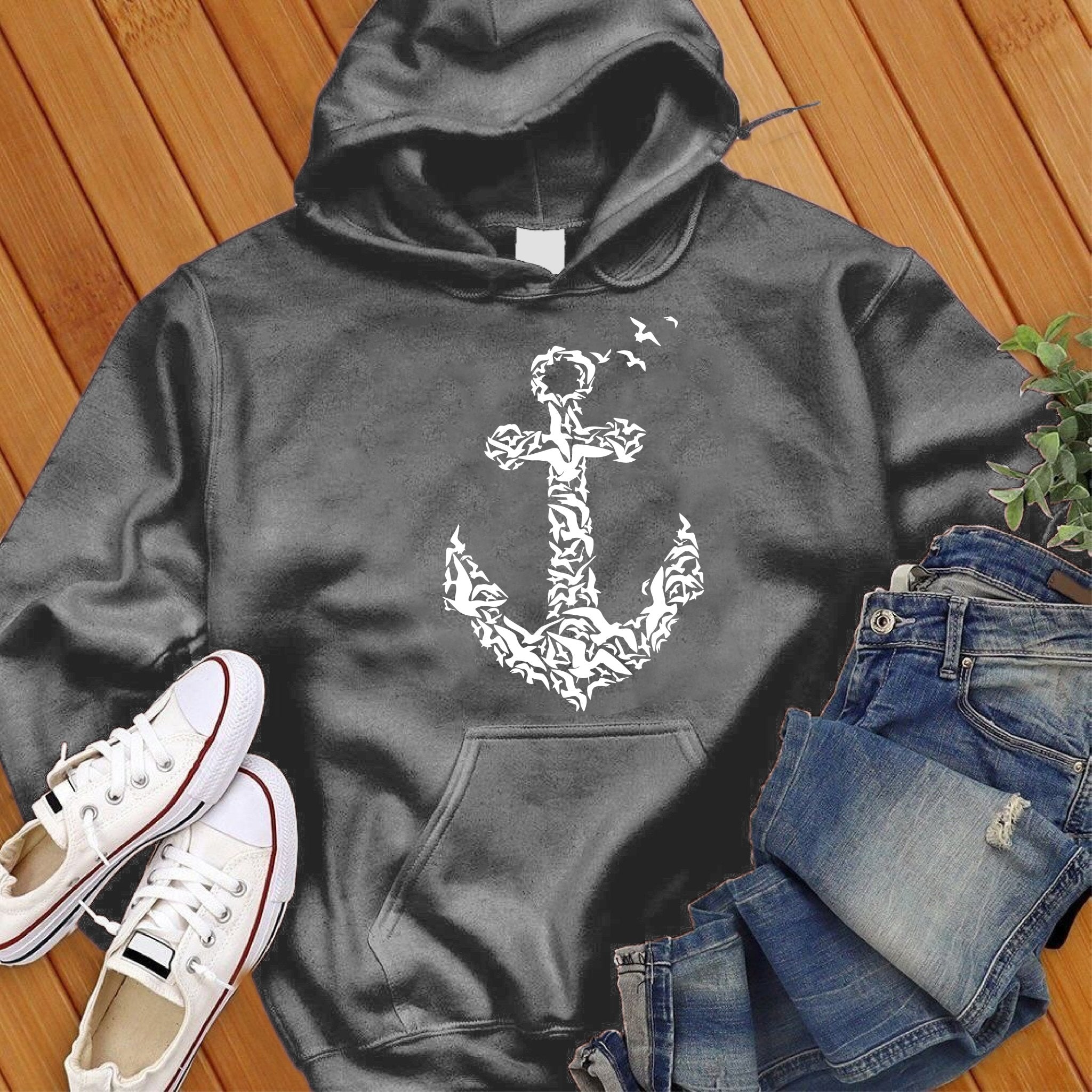 Anchor Hoodie - Love Tees