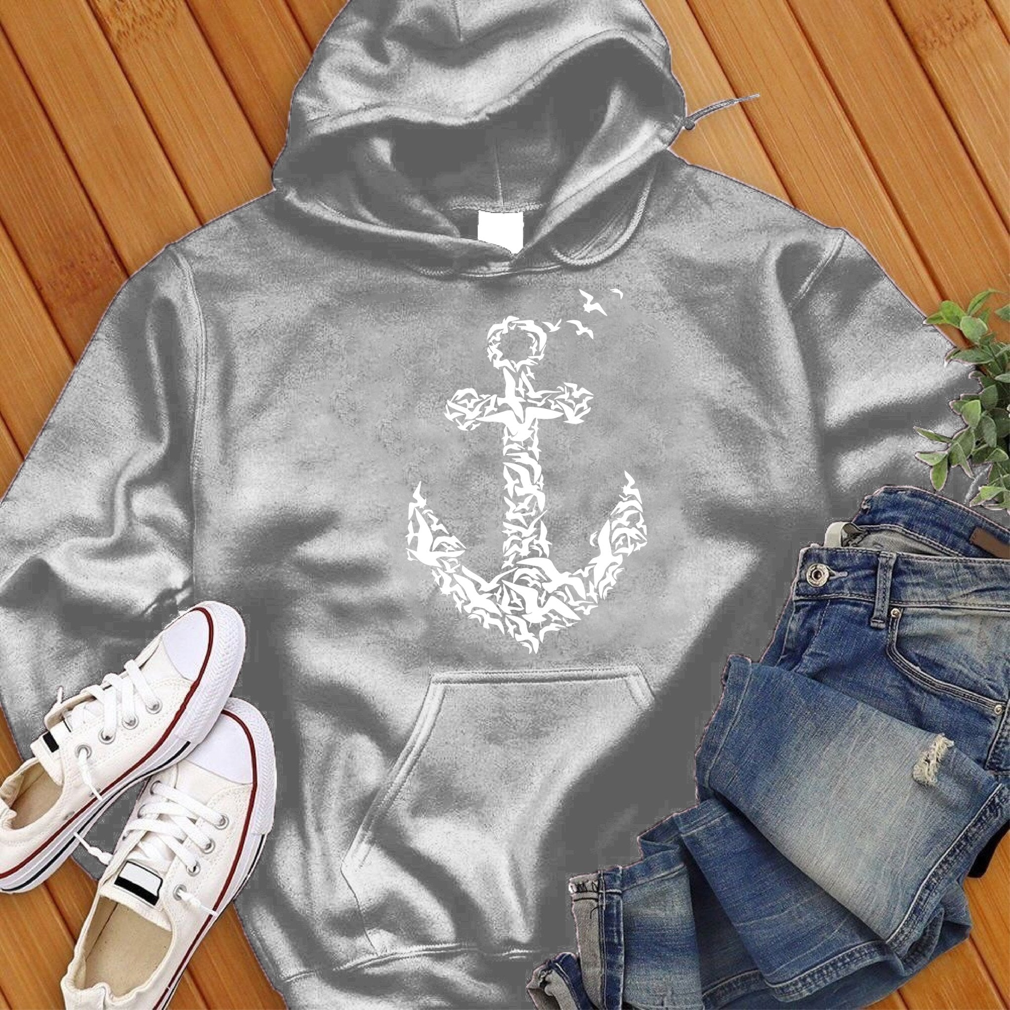 Anchor Hoodie - Love Tees