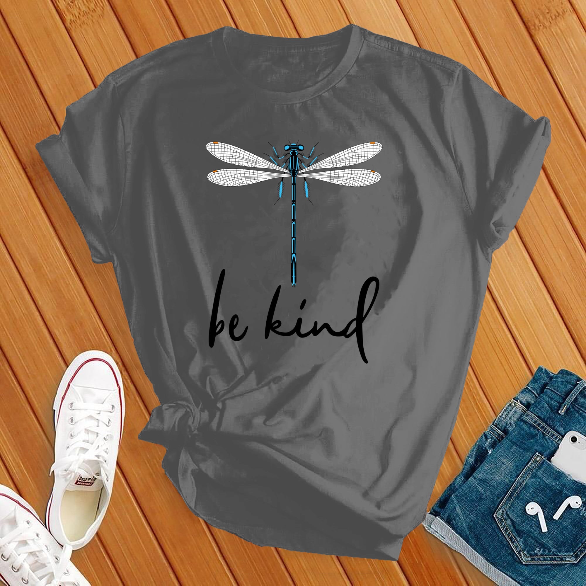 Be Kind Dragonfly Tee - Love Tees