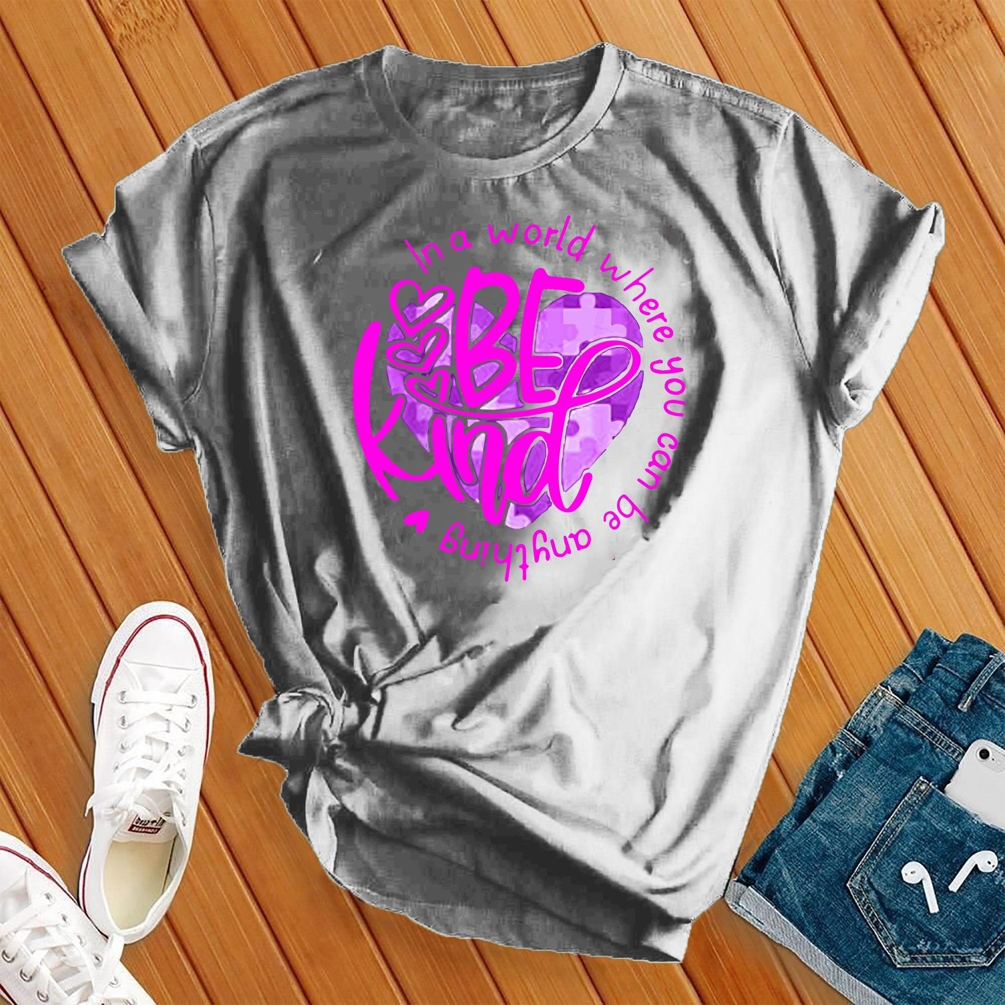 Be Kind Hearts Tee - Love Tees