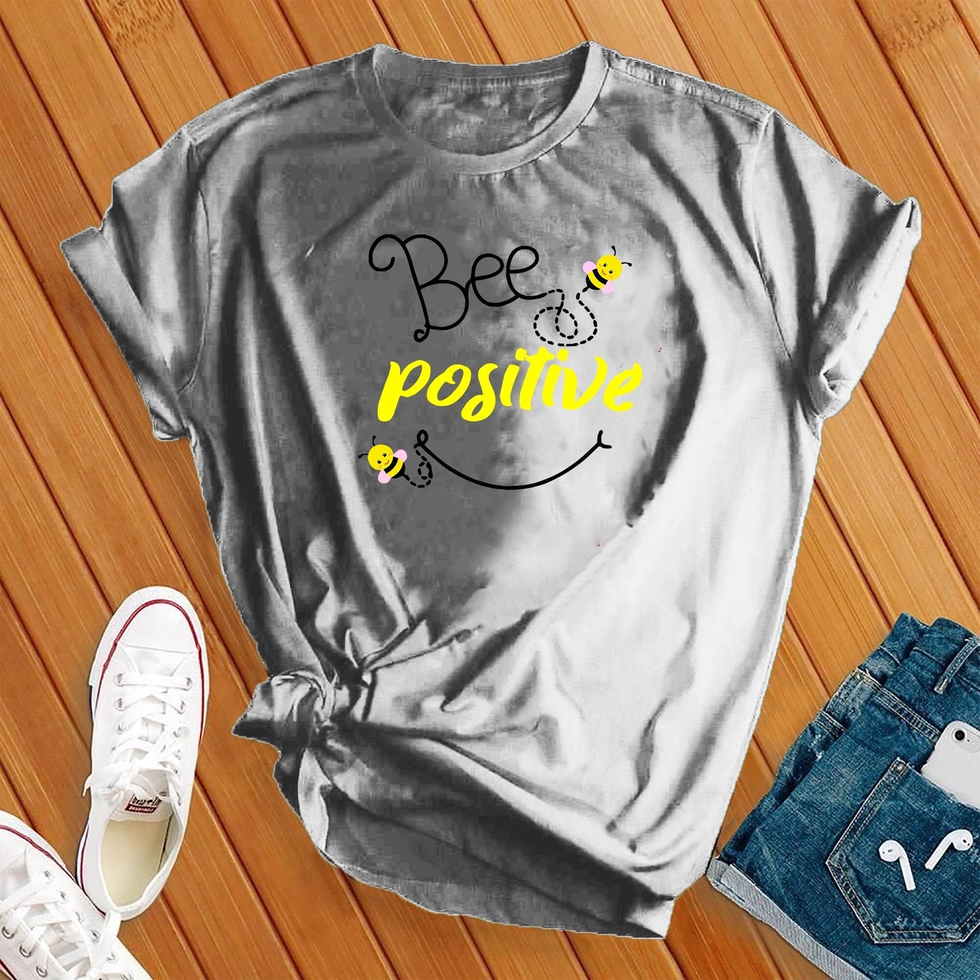 Bee Positive Smile Tee - Love Tees