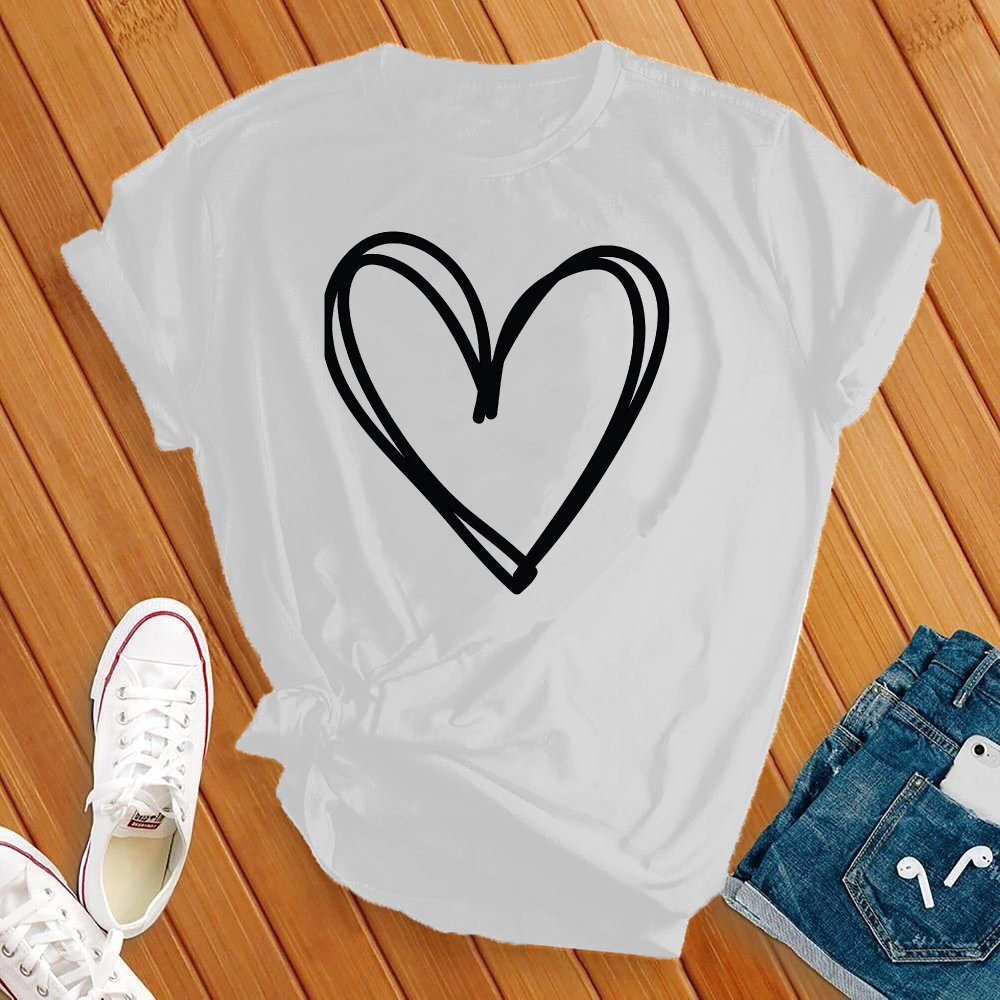 Big Heart Tee - Love Tees