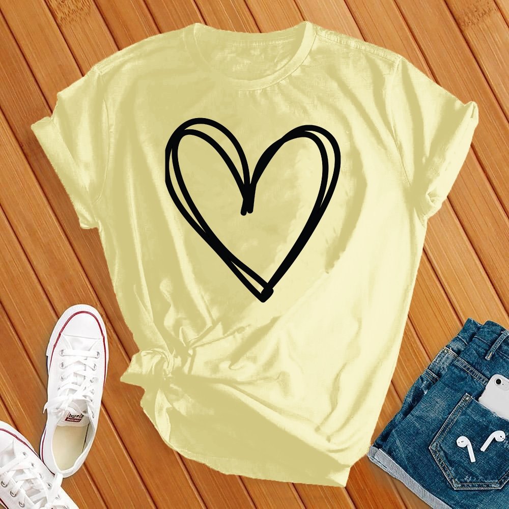 Big Heart Tee - Love Tees