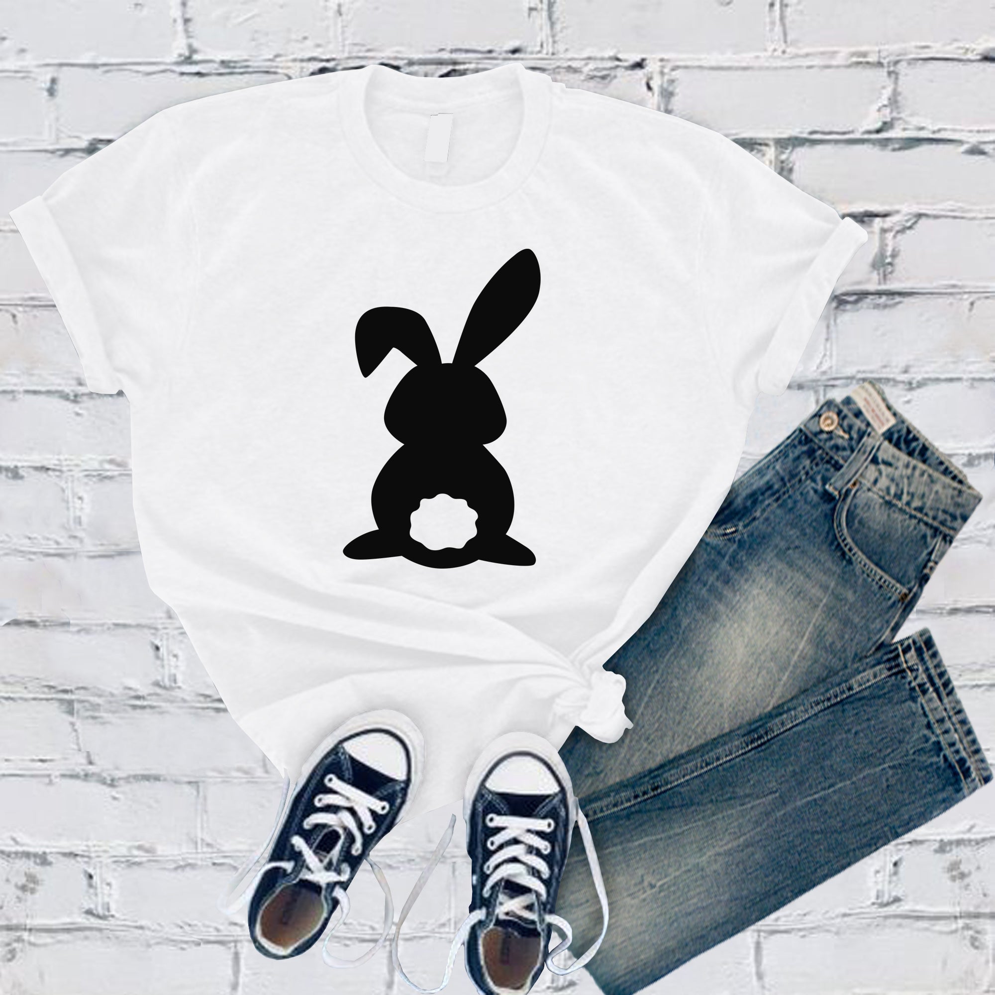 Bunny Outline Tee - Love Tees