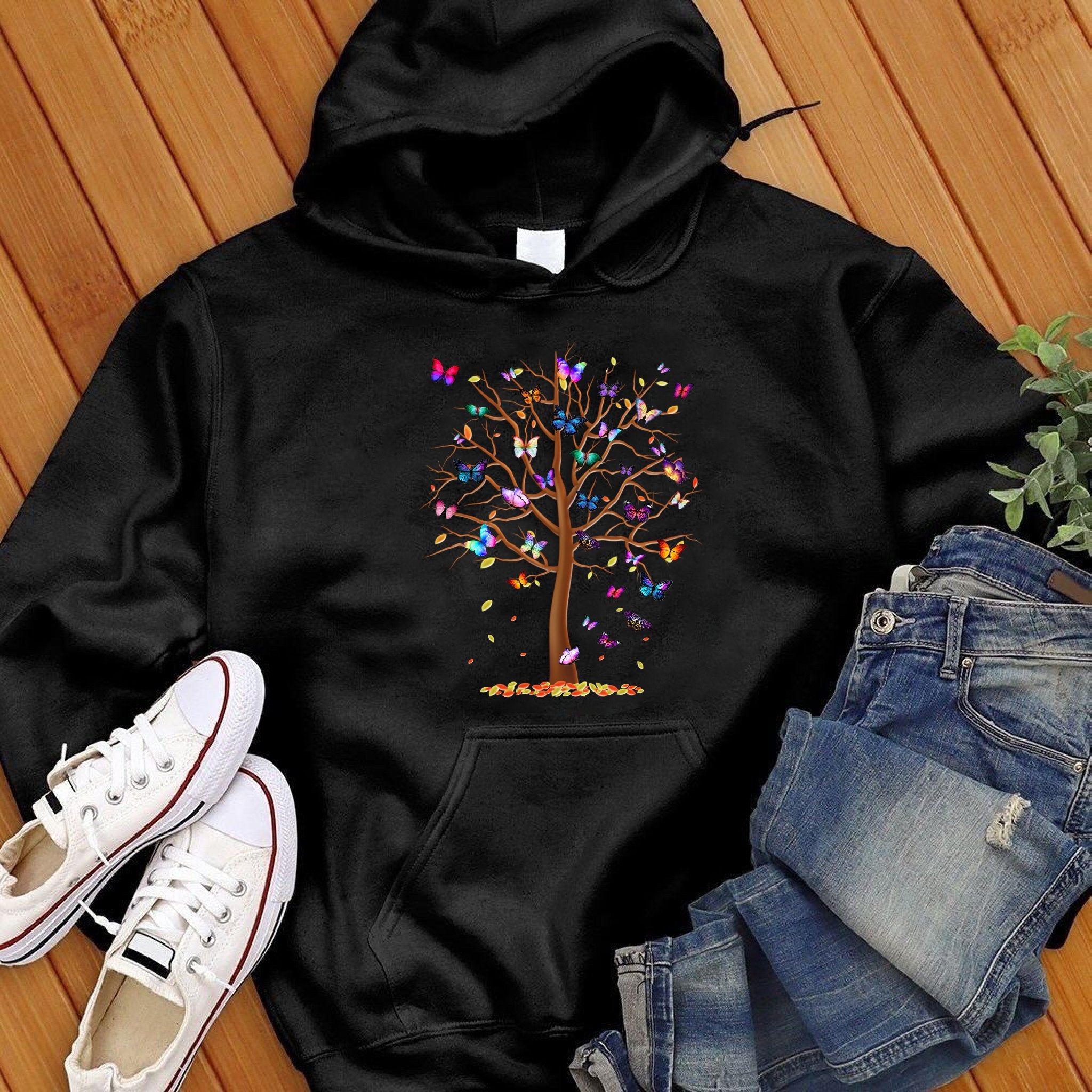 Butterfly Tree of Life Hoodie - Love Tees