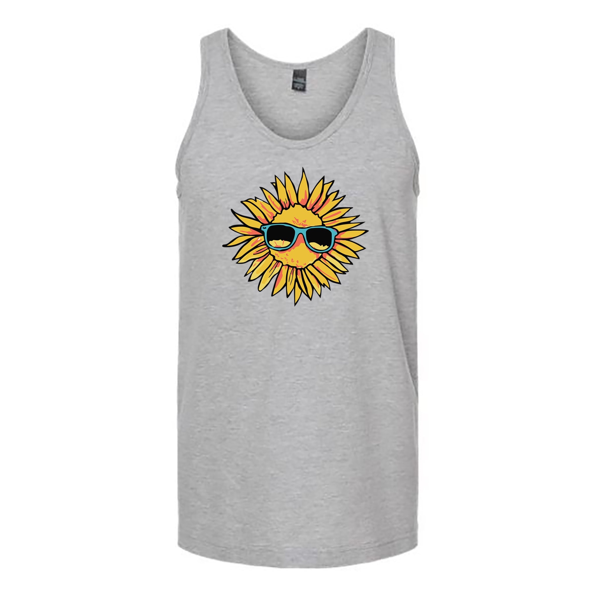 Chillin Sunflower Tee Unisex Tank Top - Love Tees