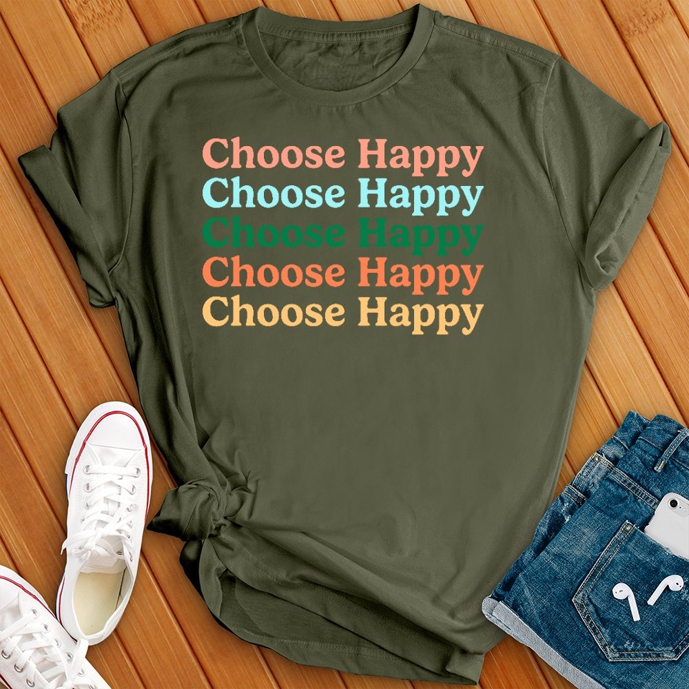 Choose Happy Tee - Love Tees