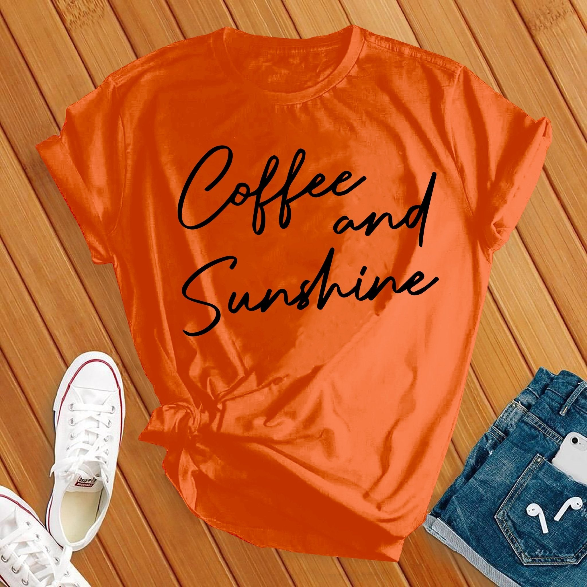 Coffee and Sunshine Tee - Love Tees