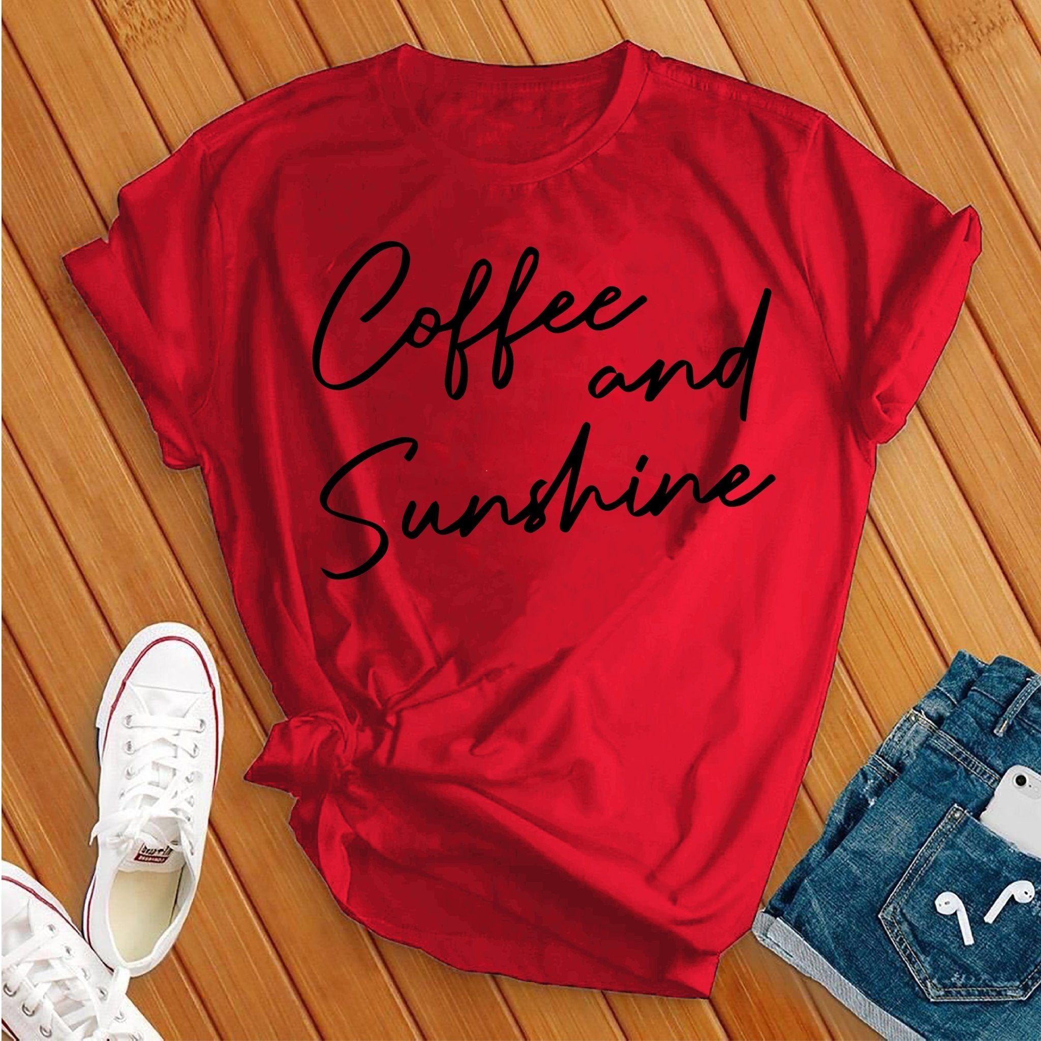 Coffee and Sunshine Tee - Love Tees