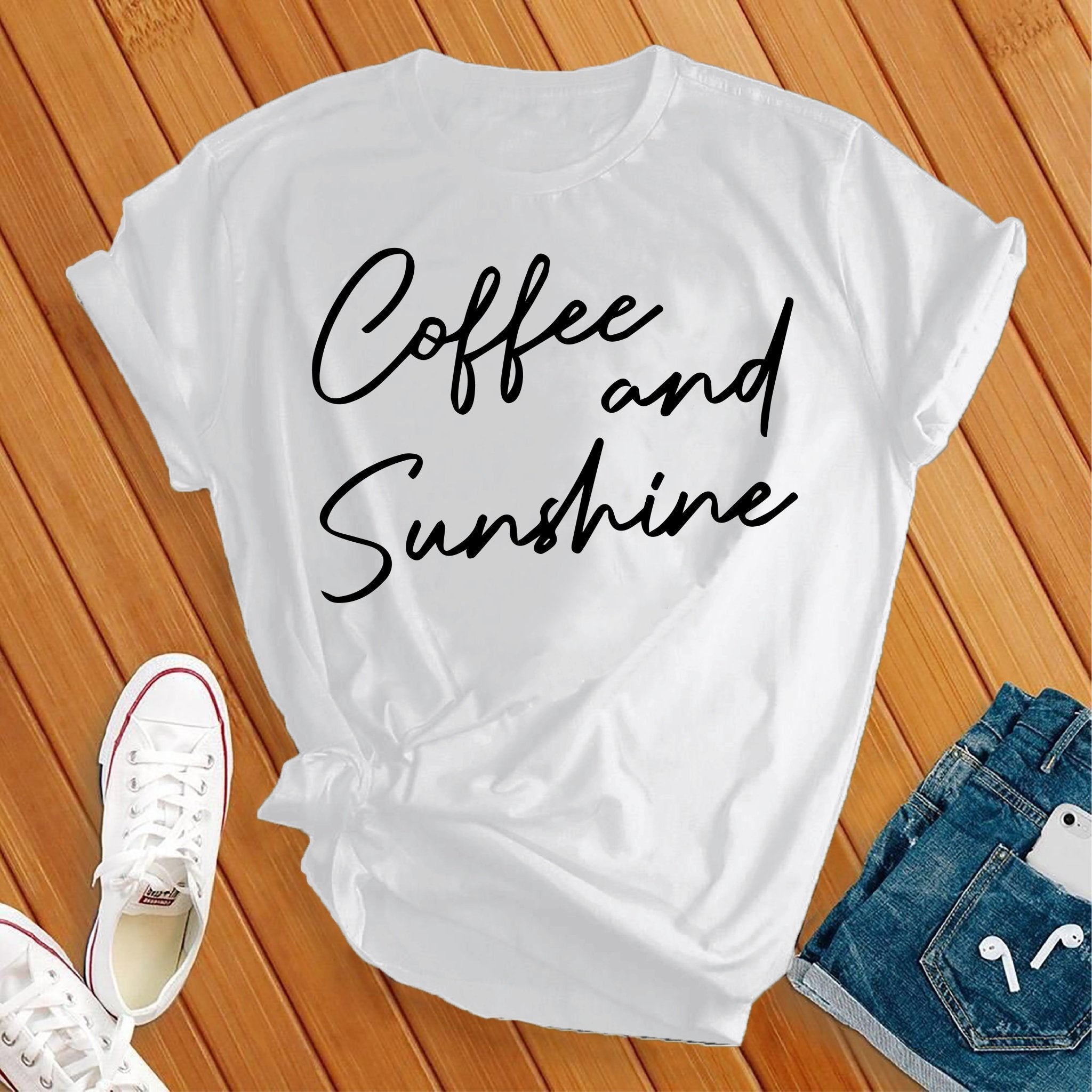 Coffee and Sunshine Tee - Love Tees