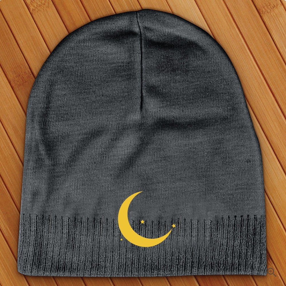 CRESCENT MOON STAR Beanie - Love Tees