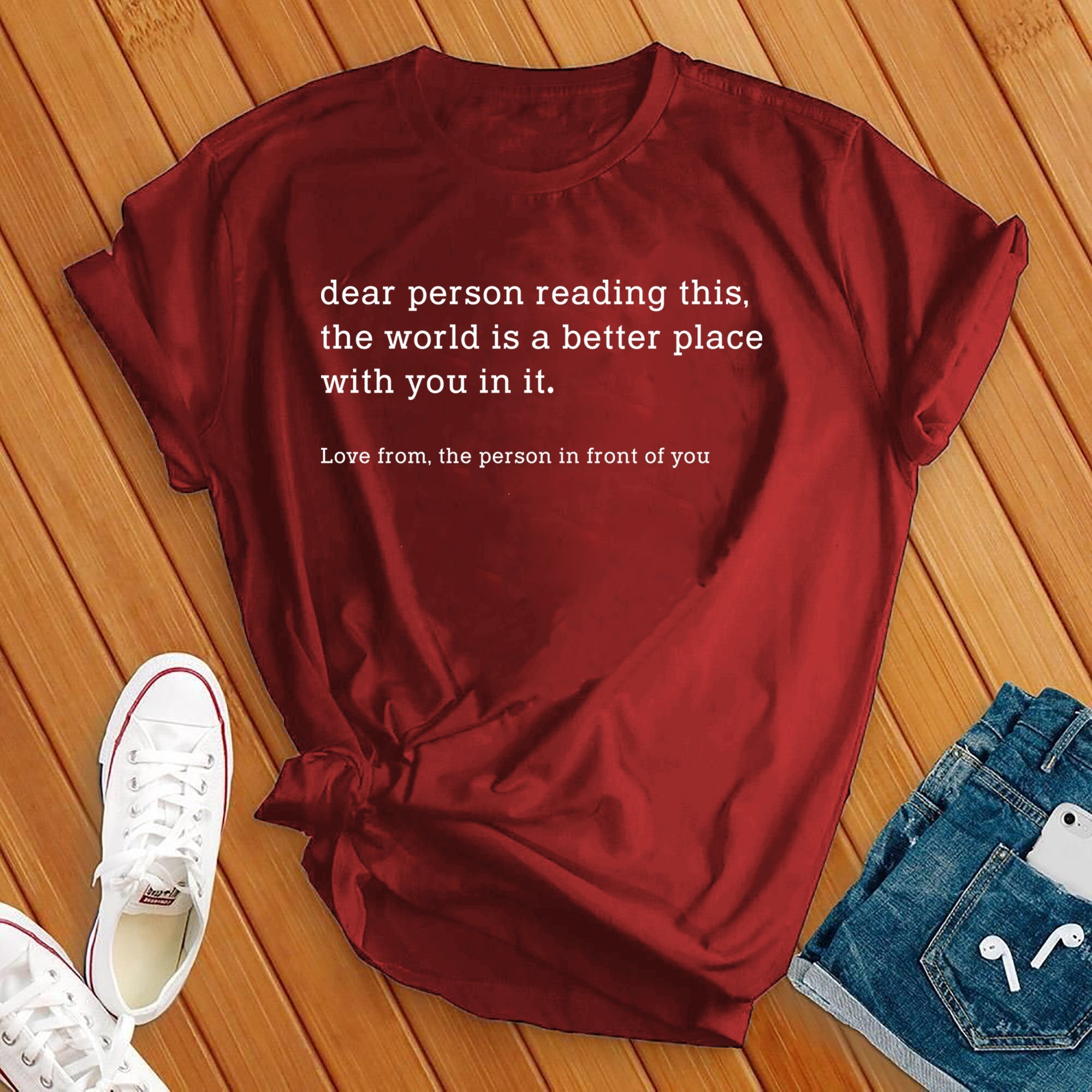 Dear Person Reading Tee - Love Tees