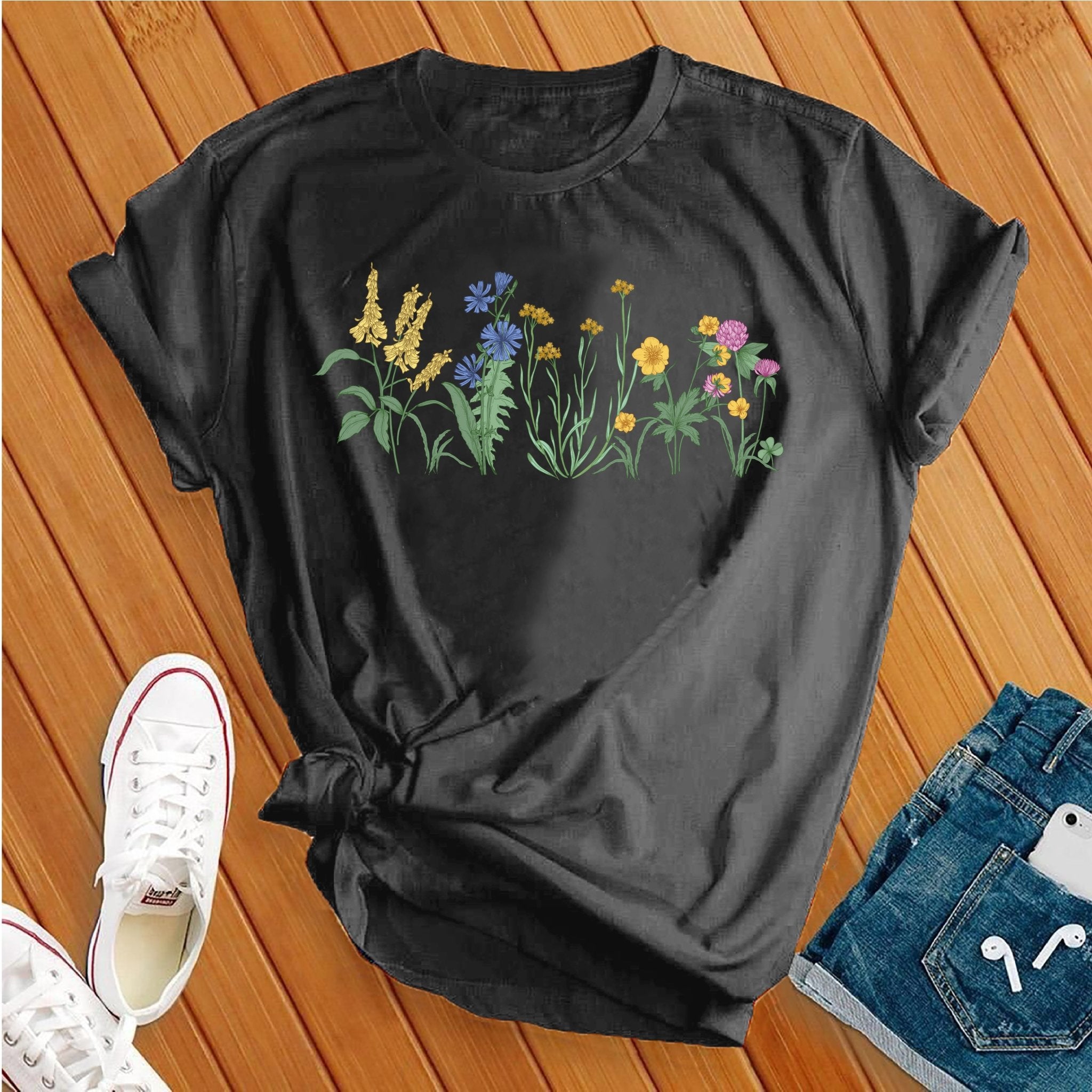 Floral Botanical Plants Tee - Love Tees