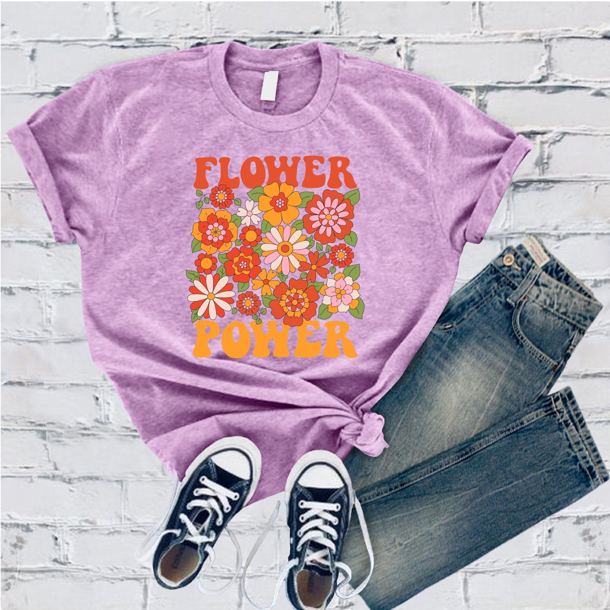 Flower Power Tee - Love Tees