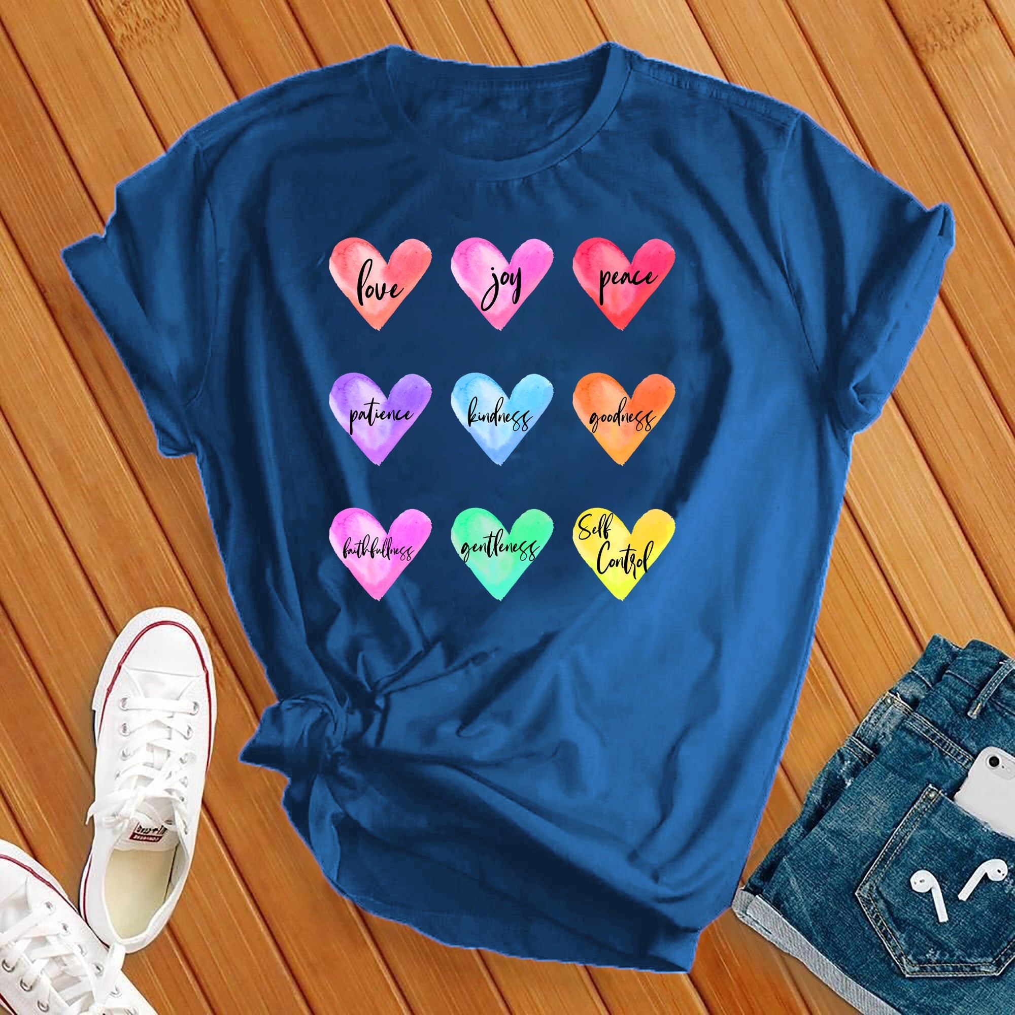 Fruit of The Spirit Shirt Christian Tee - Love Tees