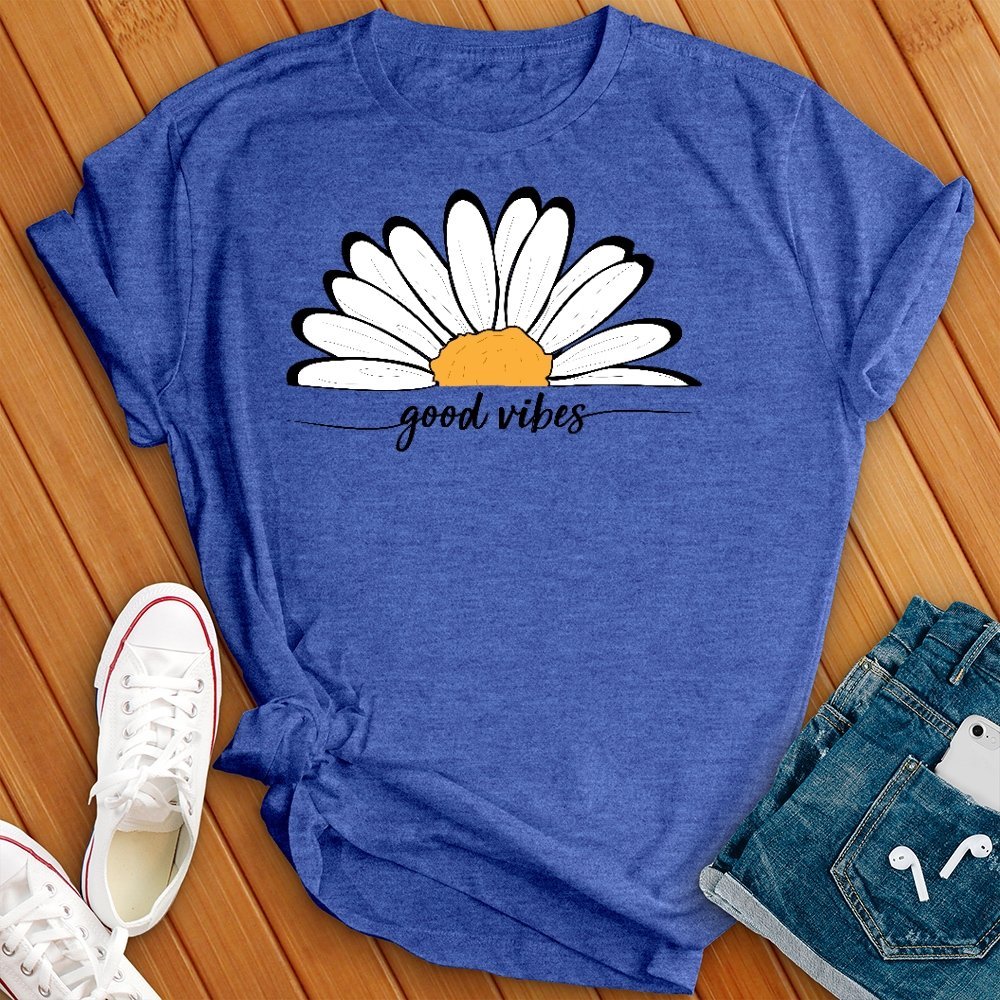 Good Vibes Daisy T- Shirt - Love Tees