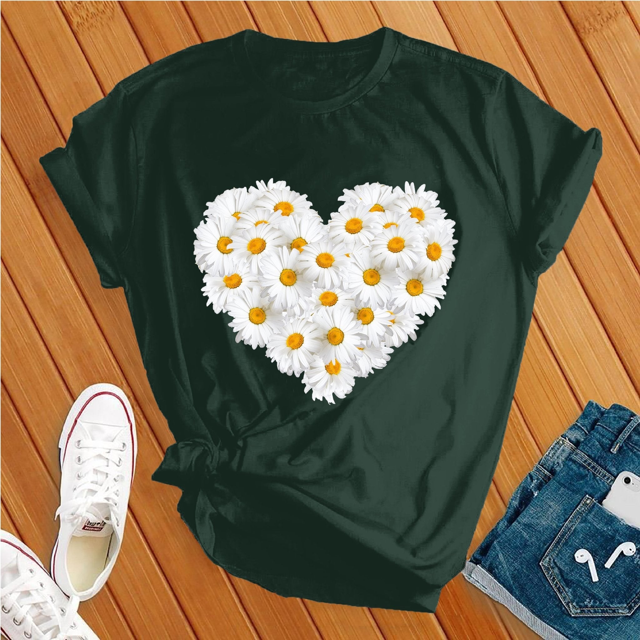 Heart of Daisy Tee - Love Tees