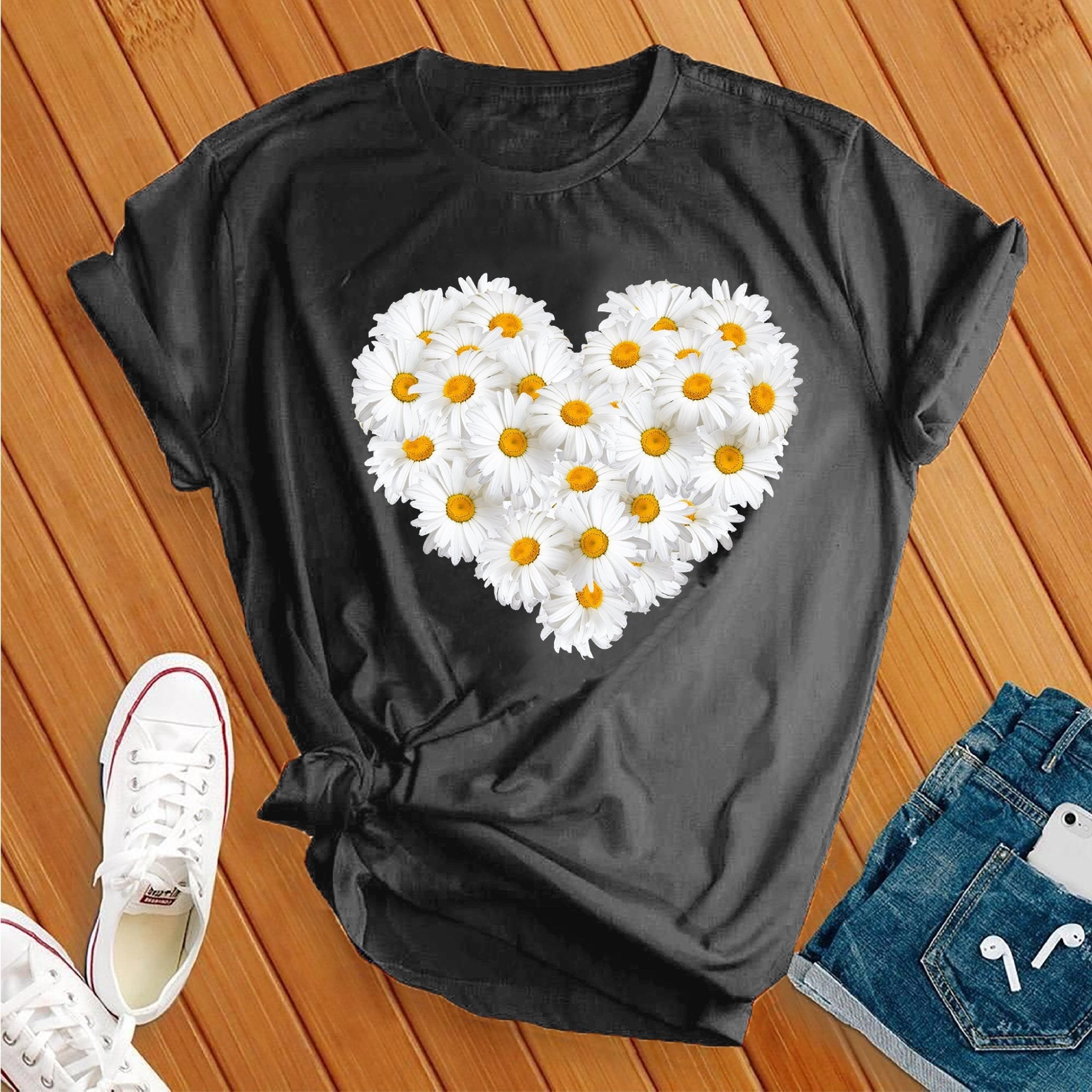 Heart of Daisy Tee - Love Tees