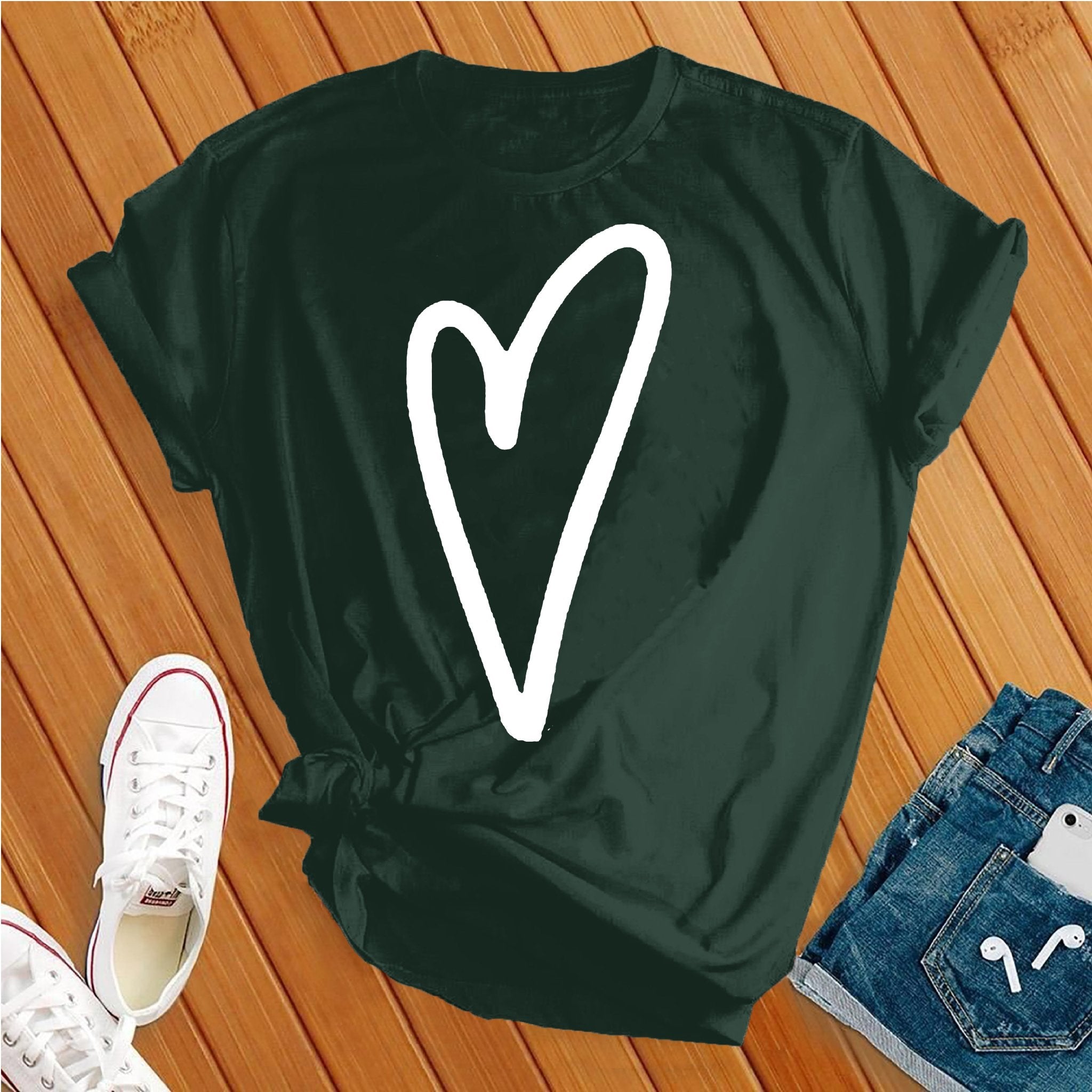 Heart Tee - Love Tees