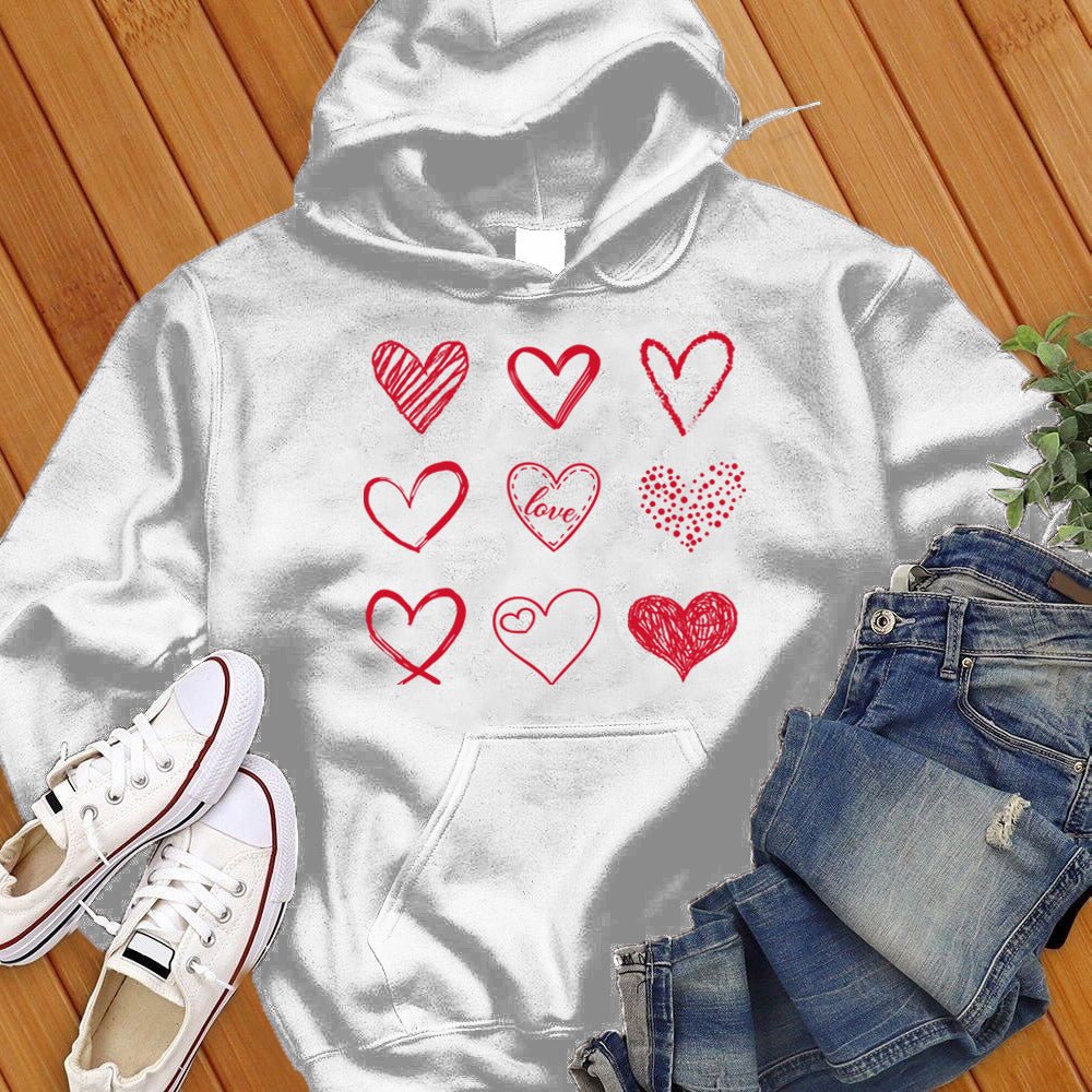 Heart Valentine Day Sweatshirt - Love Tees