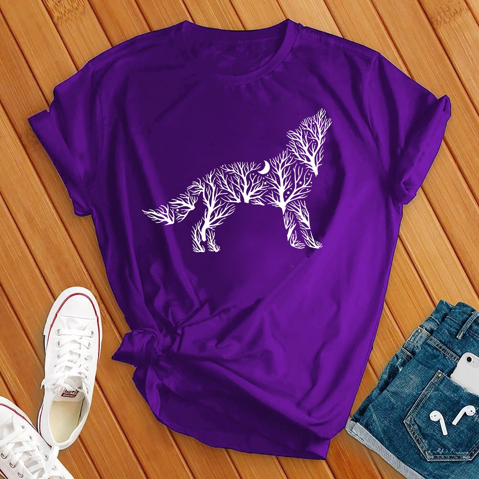 Howling Wolf Tee - Love Tees