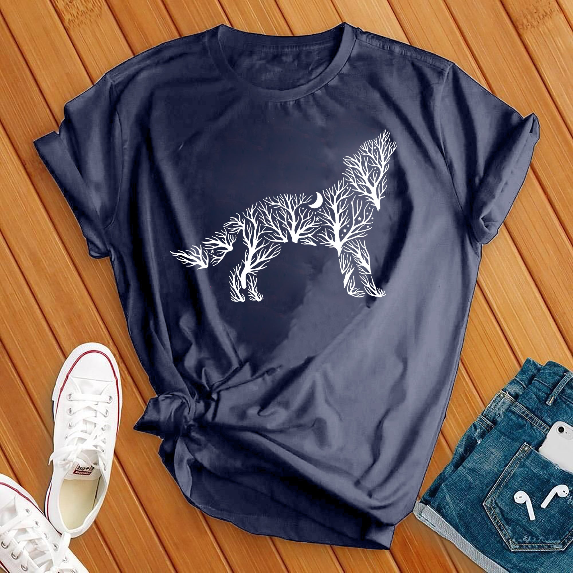 Howling Wolf Tee - Love Tees