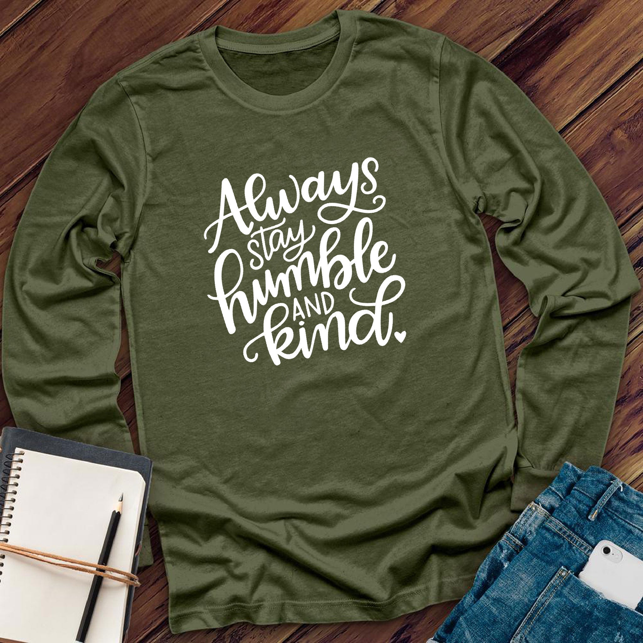 Humble And Kind Long Sleeve - Love Tees