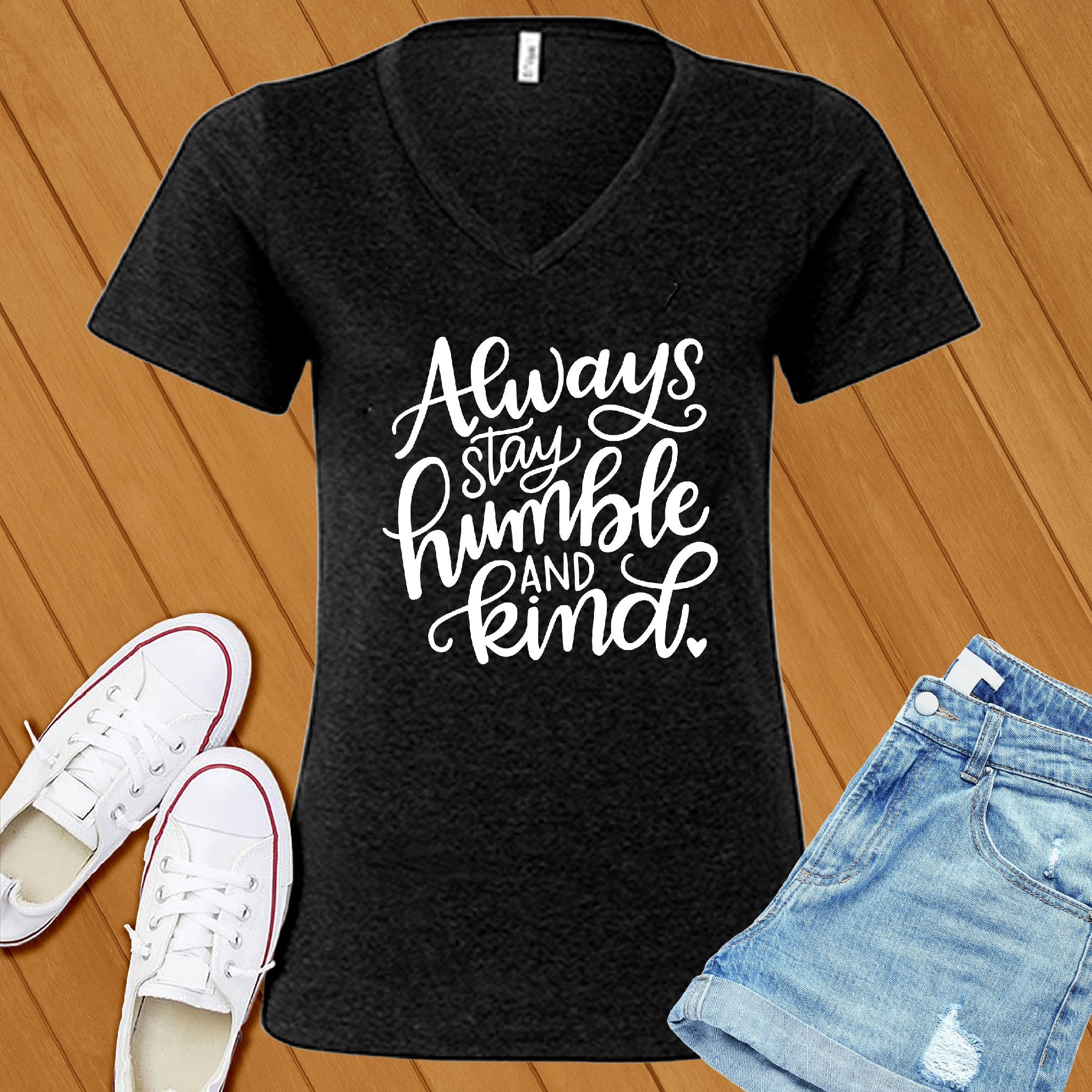 Humble And Kind V-Neck - Love Tees