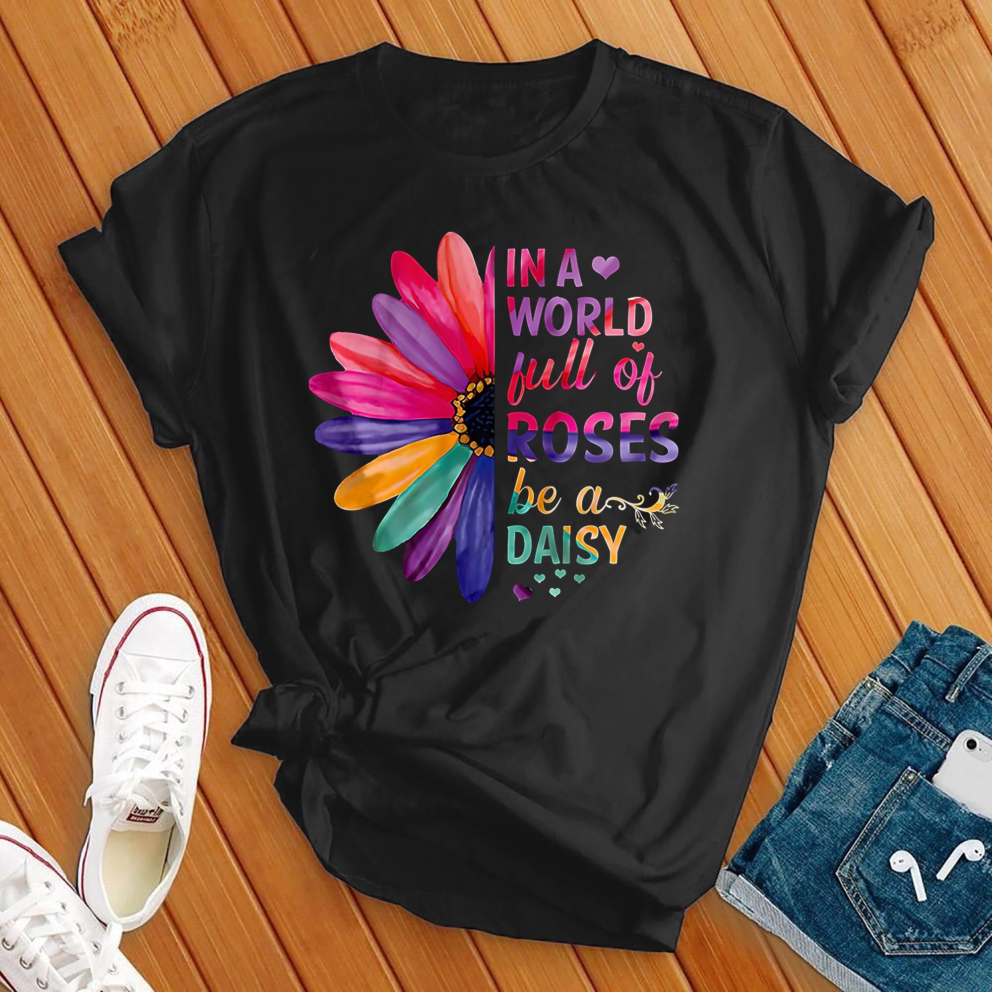 In A World Full Of Roses Tee - Love Tees