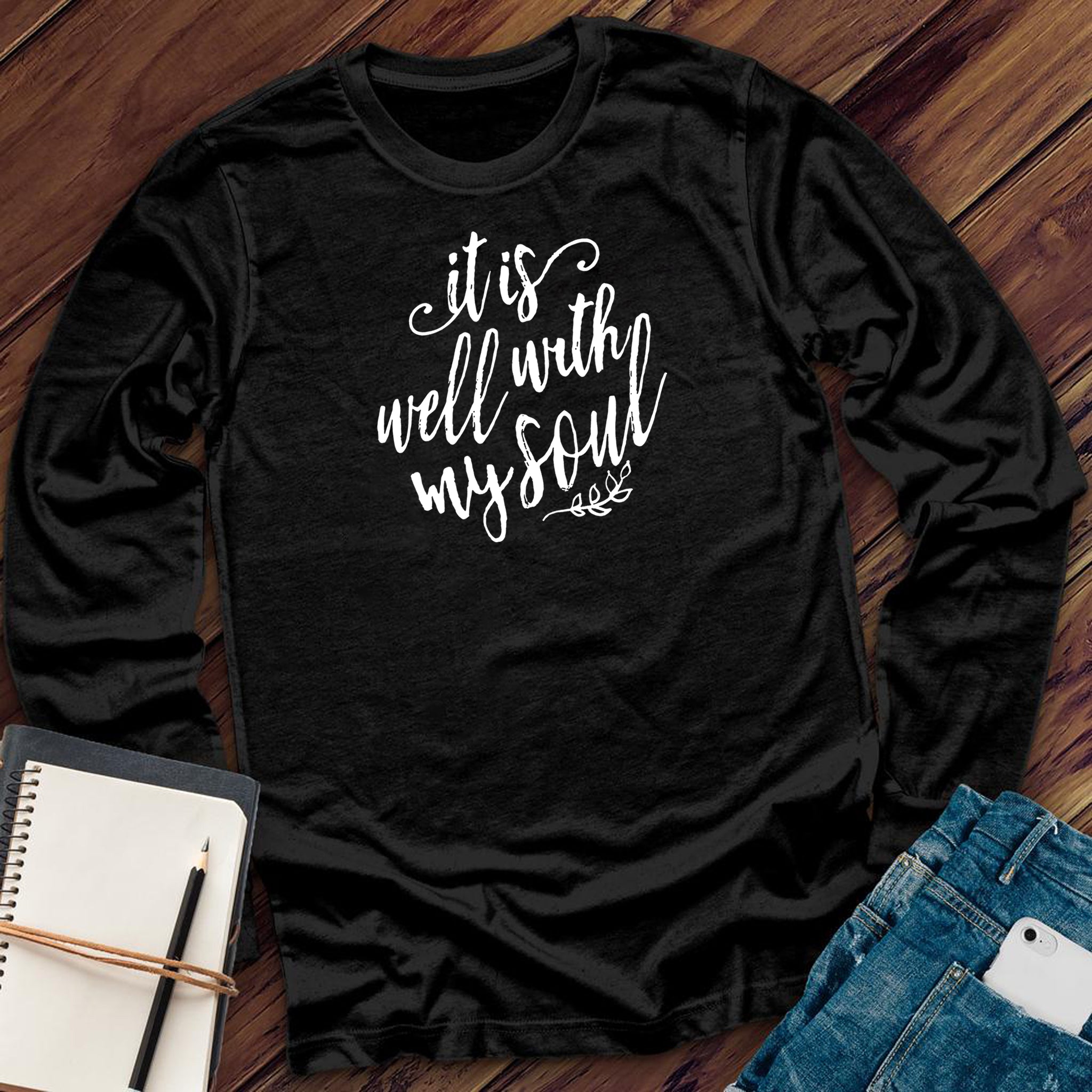 It is Well With My Soul 3 Long Sleeve - Love Tees