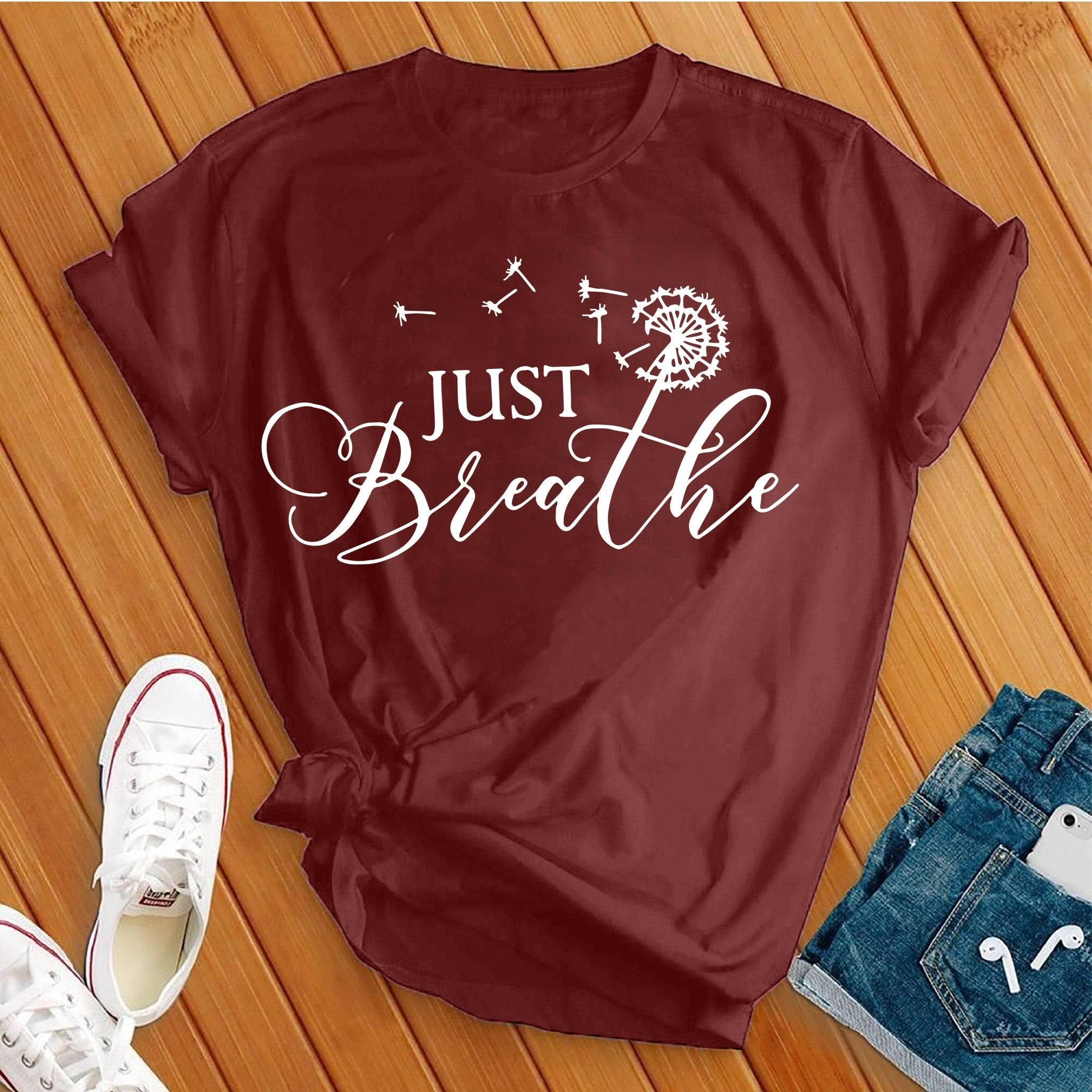 Just Breathe 3 Tee - Love Tees