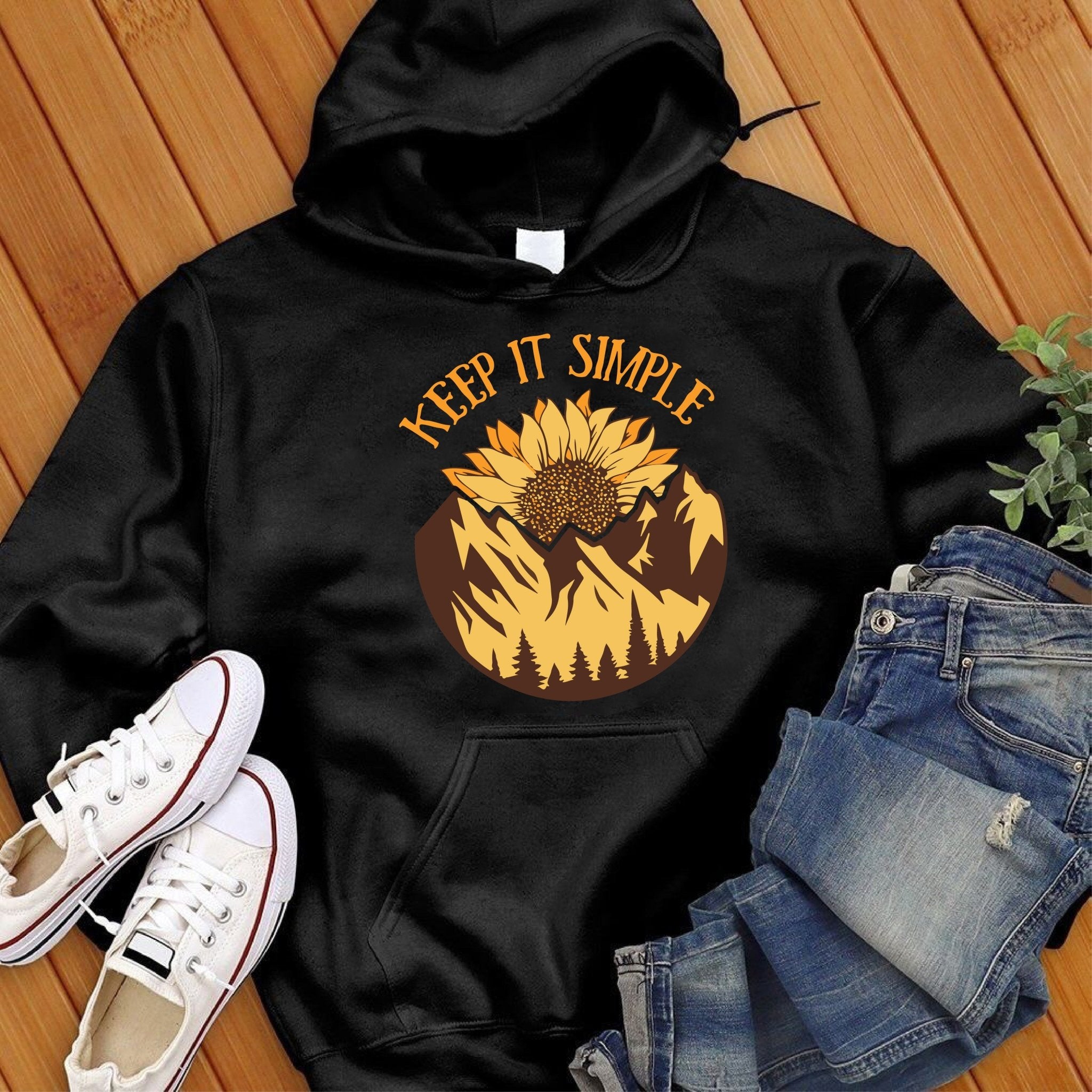 Keep It Simple Hoodie - Love Tees