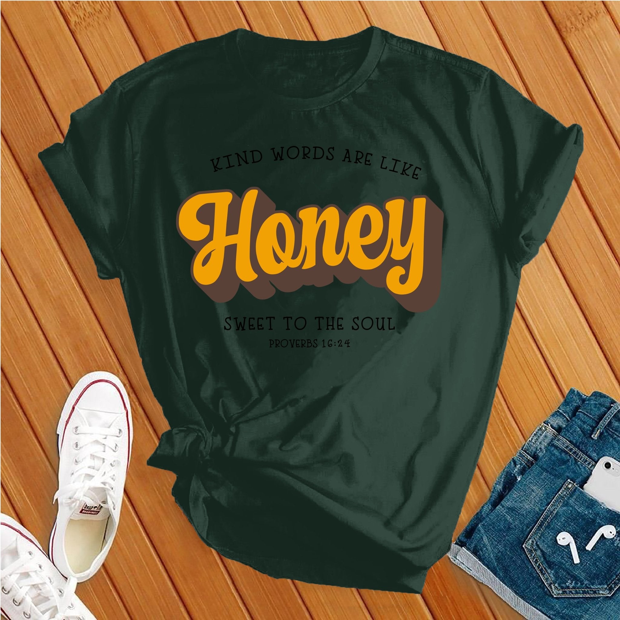 Kind Words Are Like Honey Tee - Love Tees