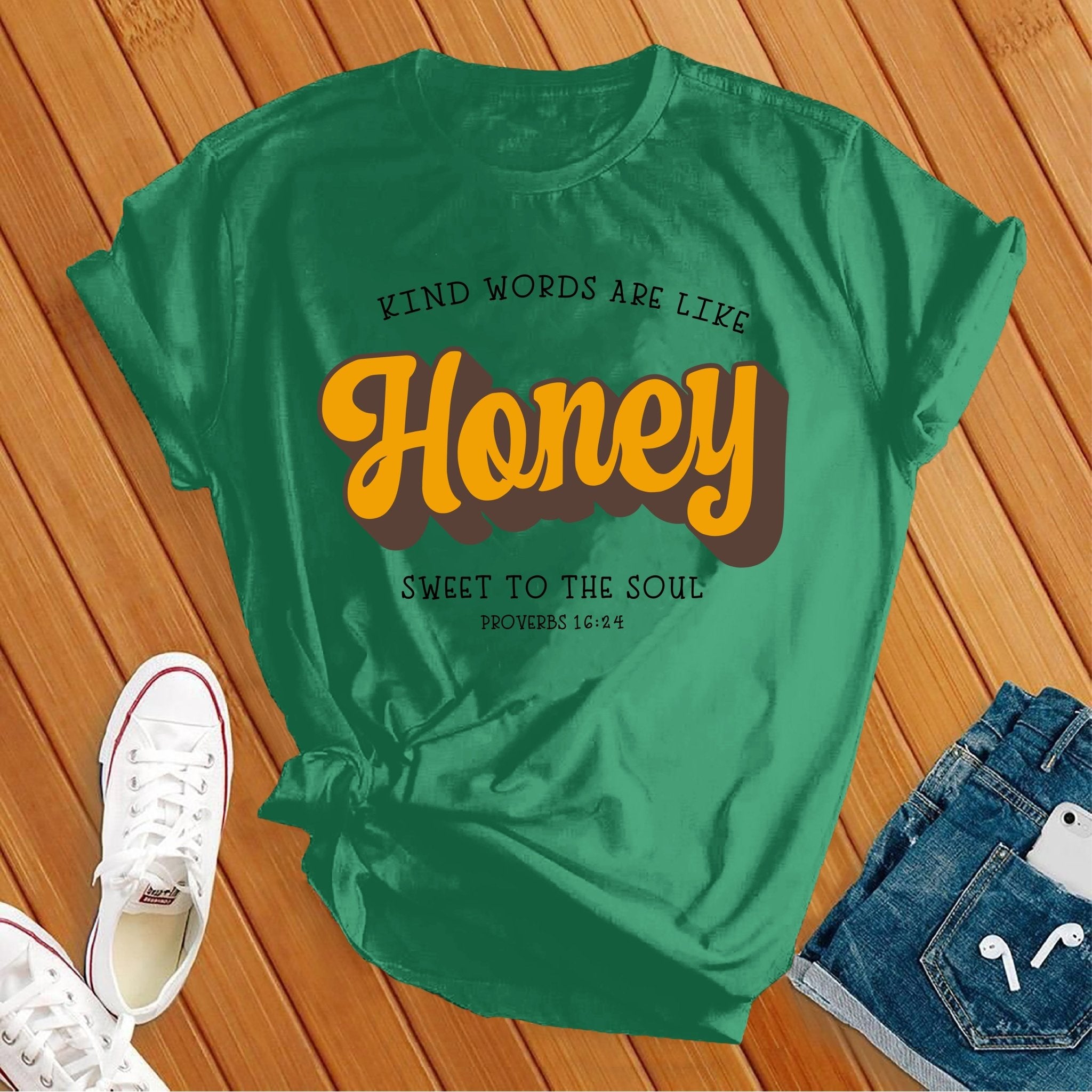 Kind Words Are Like Honey Tee - Love Tees