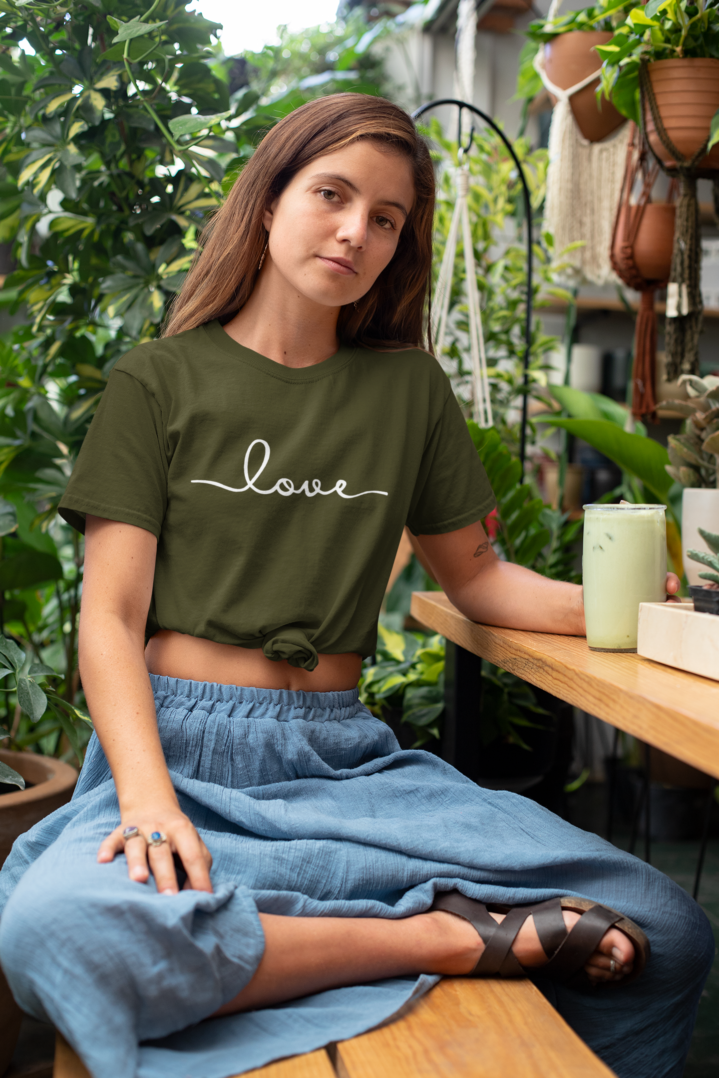 Love Script Tee