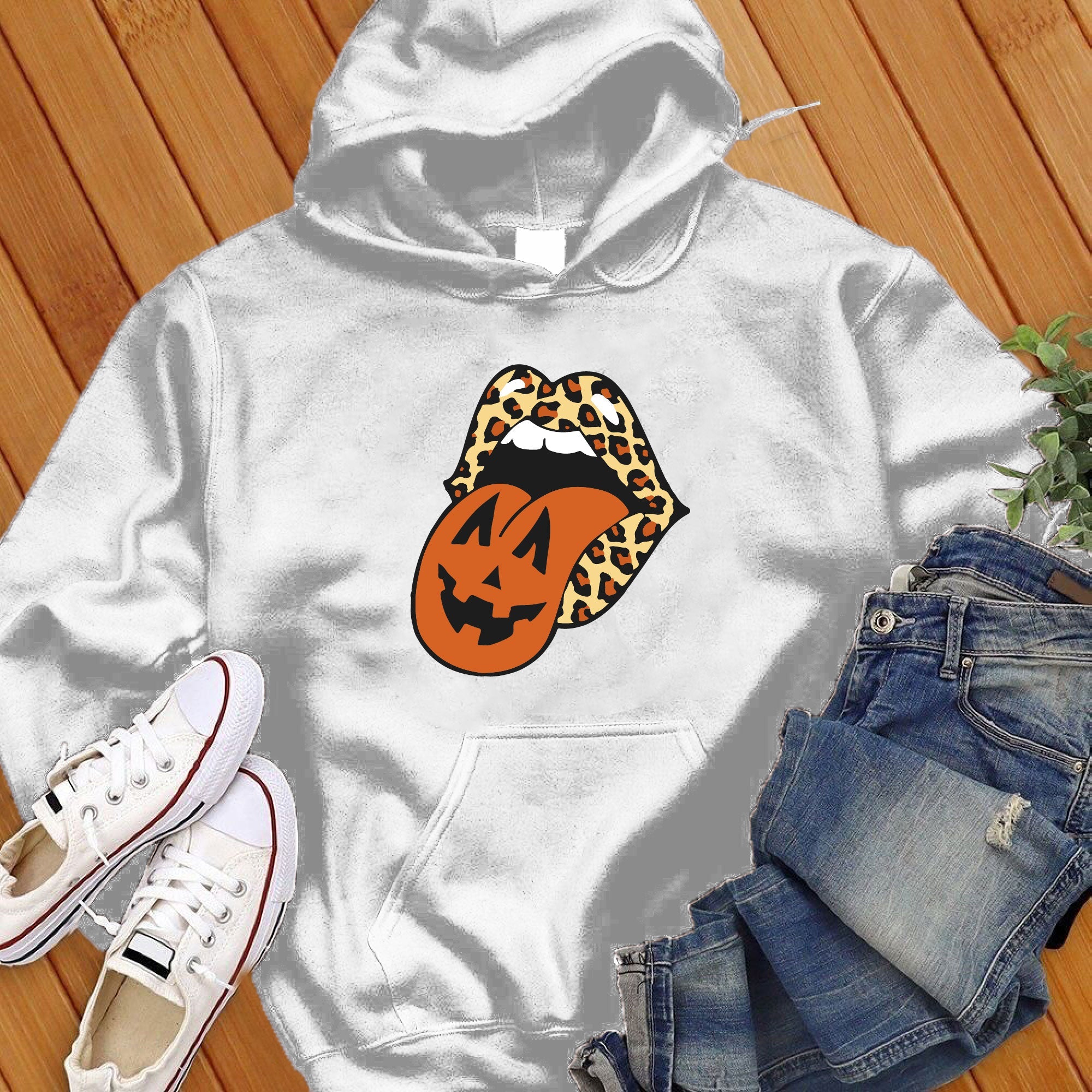 Leopard Lips Halloween Hoodie - Love Tees