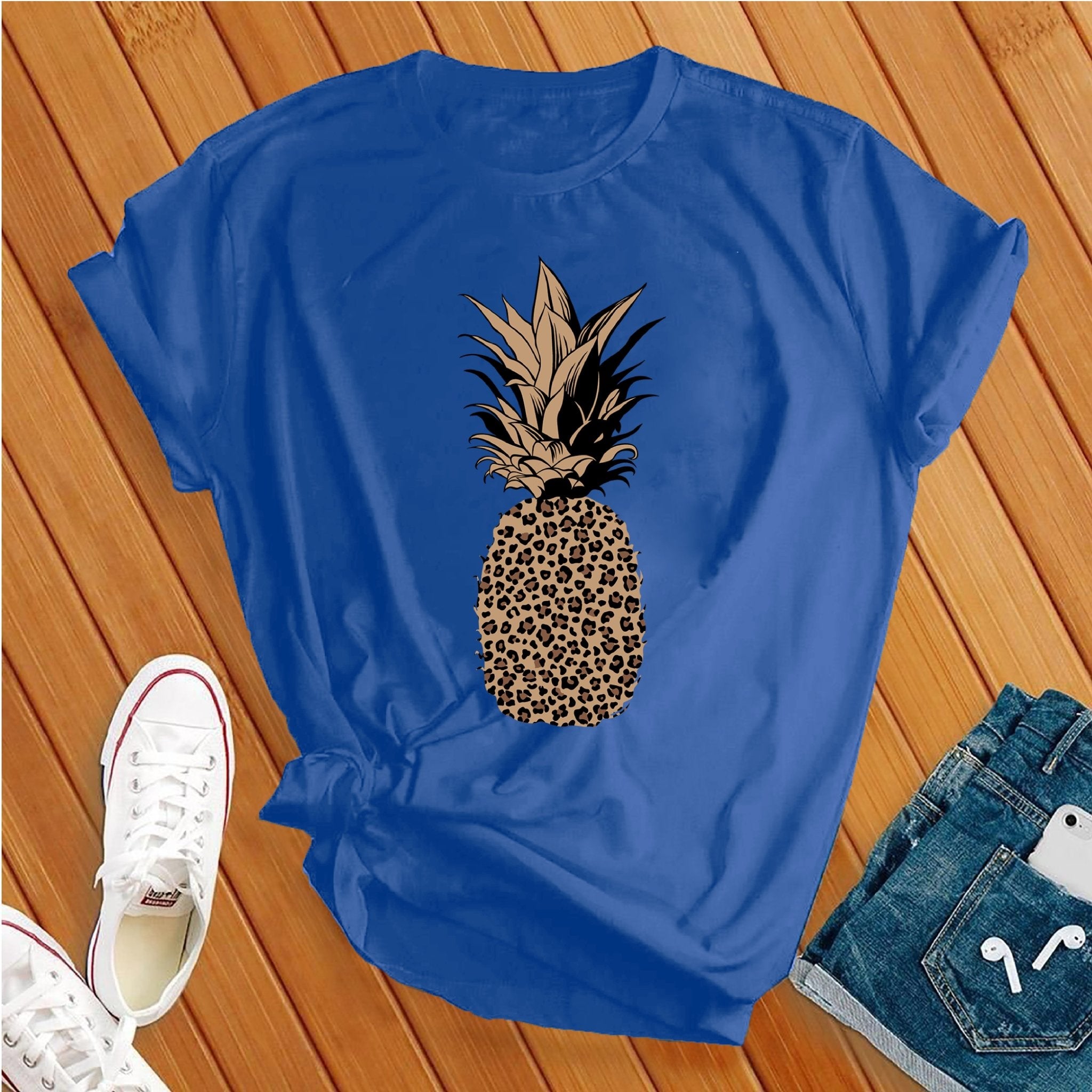 Leopard Pineapple Tee - Love Tees