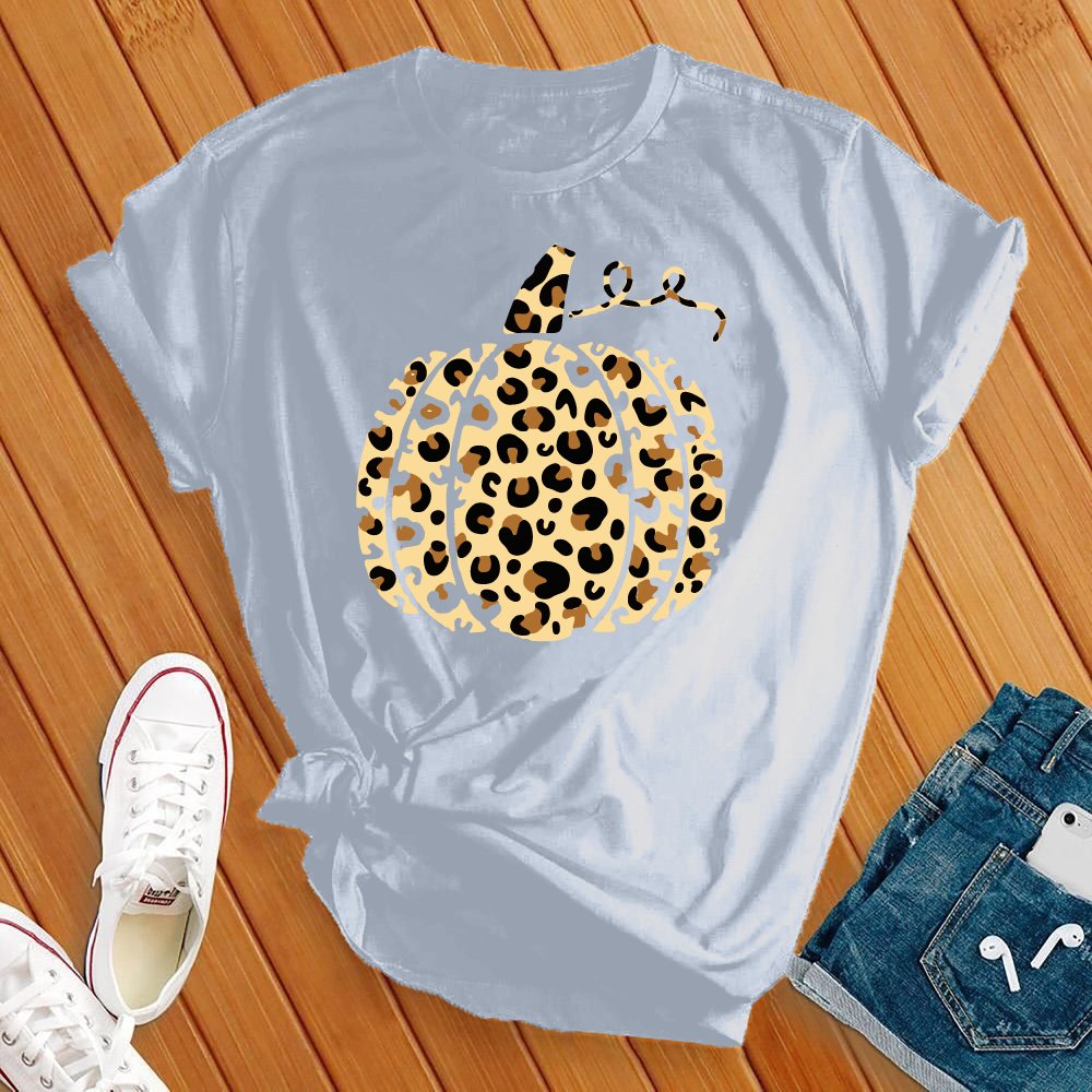 Leopard Pumpkin Tee - Love Tees