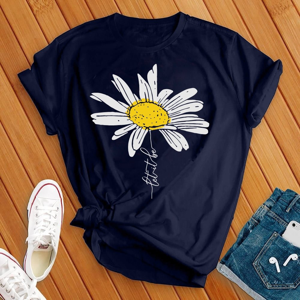 Let it be flower Tee - Love Tees