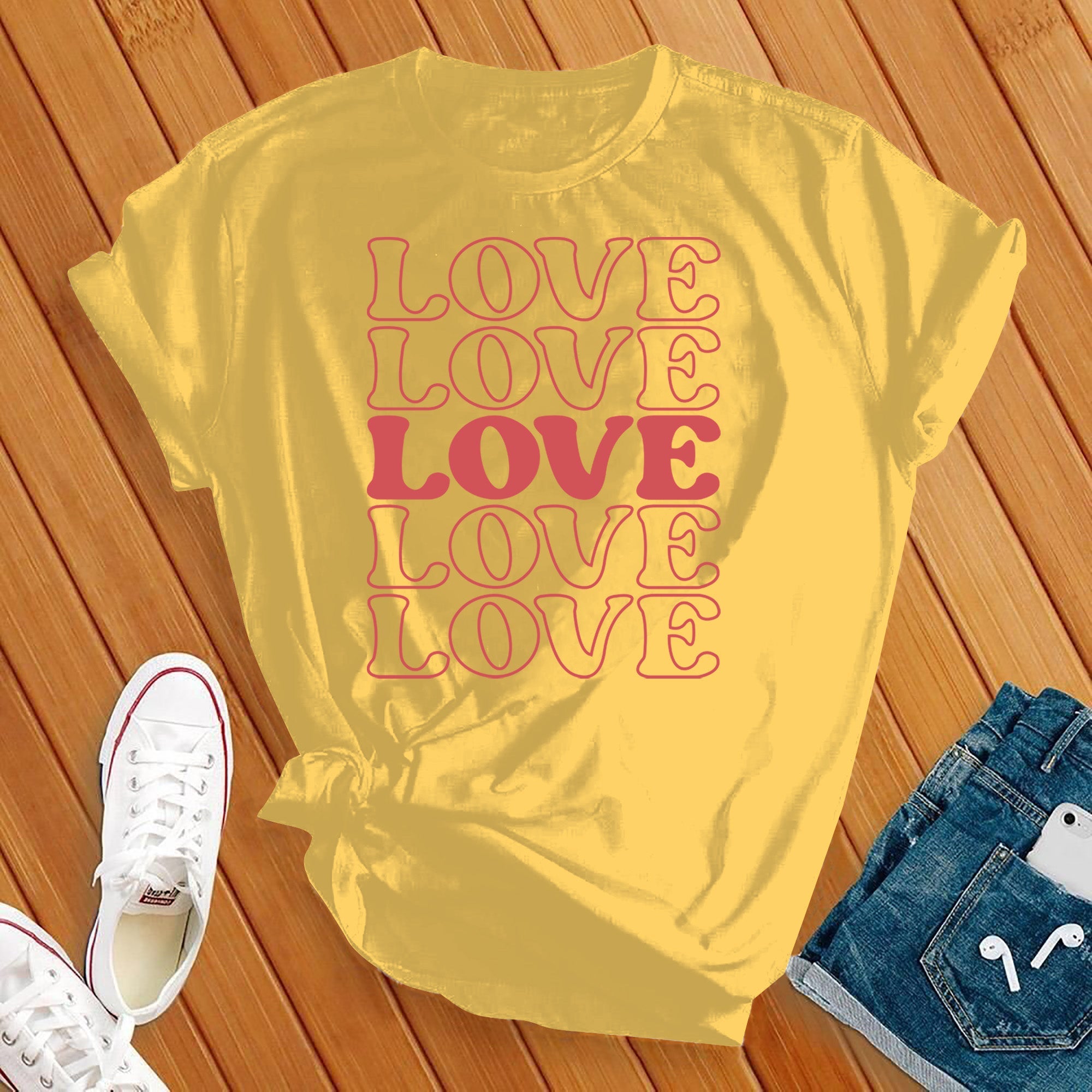 Love 5 Tee - Love Tees