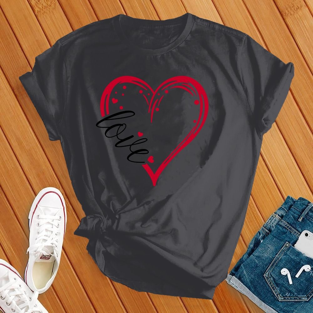 Love Heart Cute Tee - Love Tees