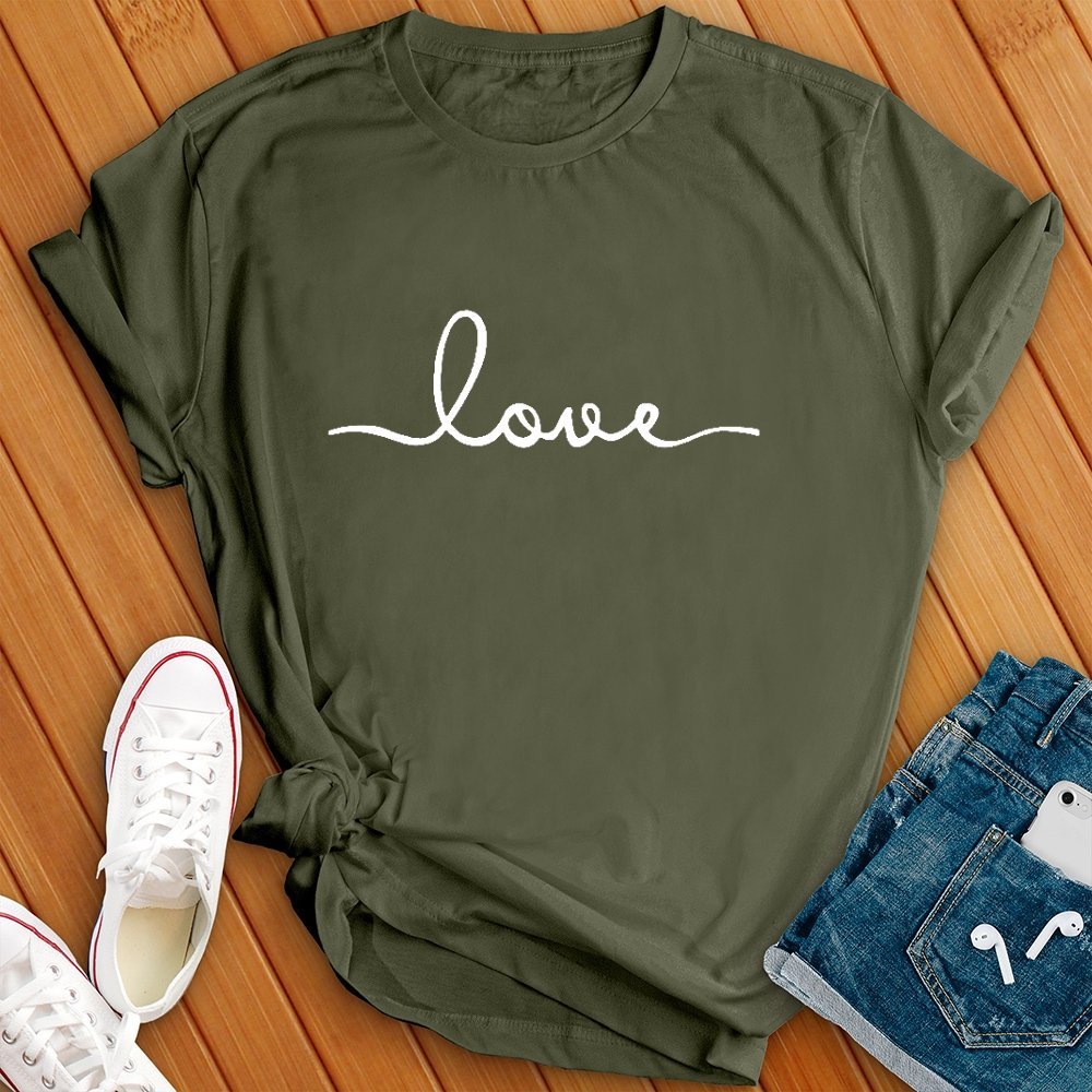 Love Script Tee - Love Tees