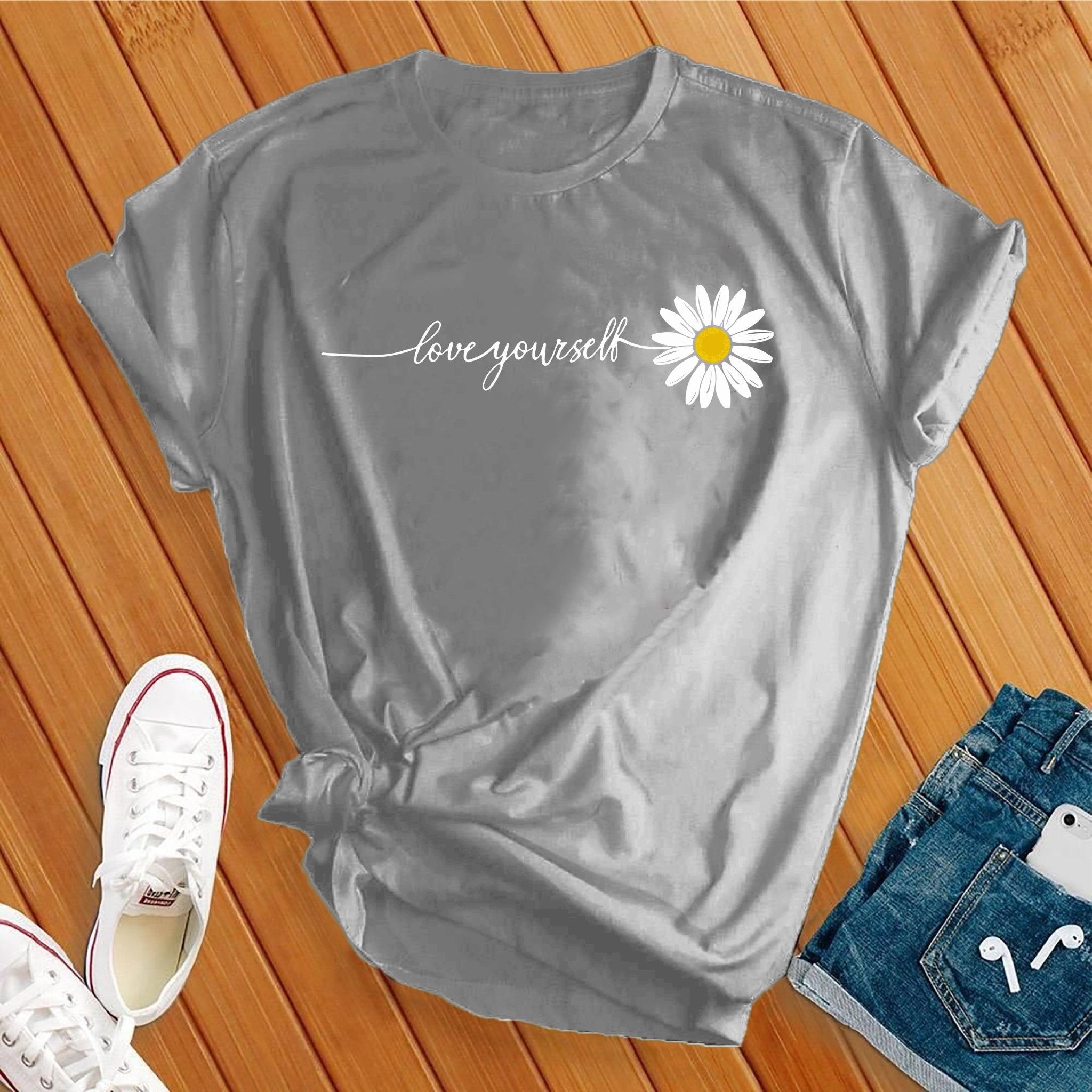 Love Yourself Daisy Tee - Love Tees