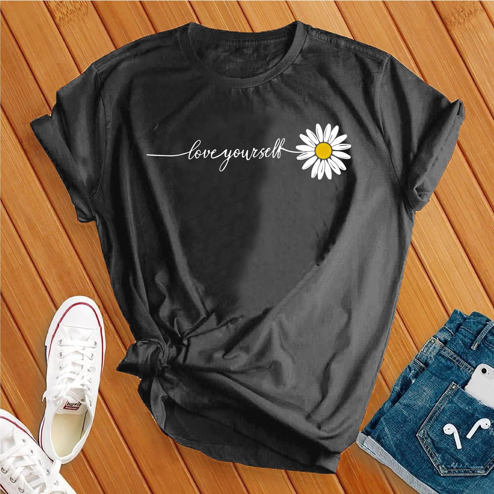 Love Yourself Daisy Tee - Love Tees