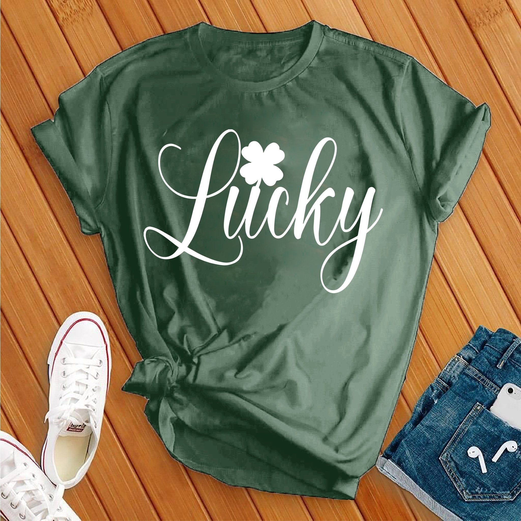 Lucky 2 St. Patrick's Tee - Love Tees