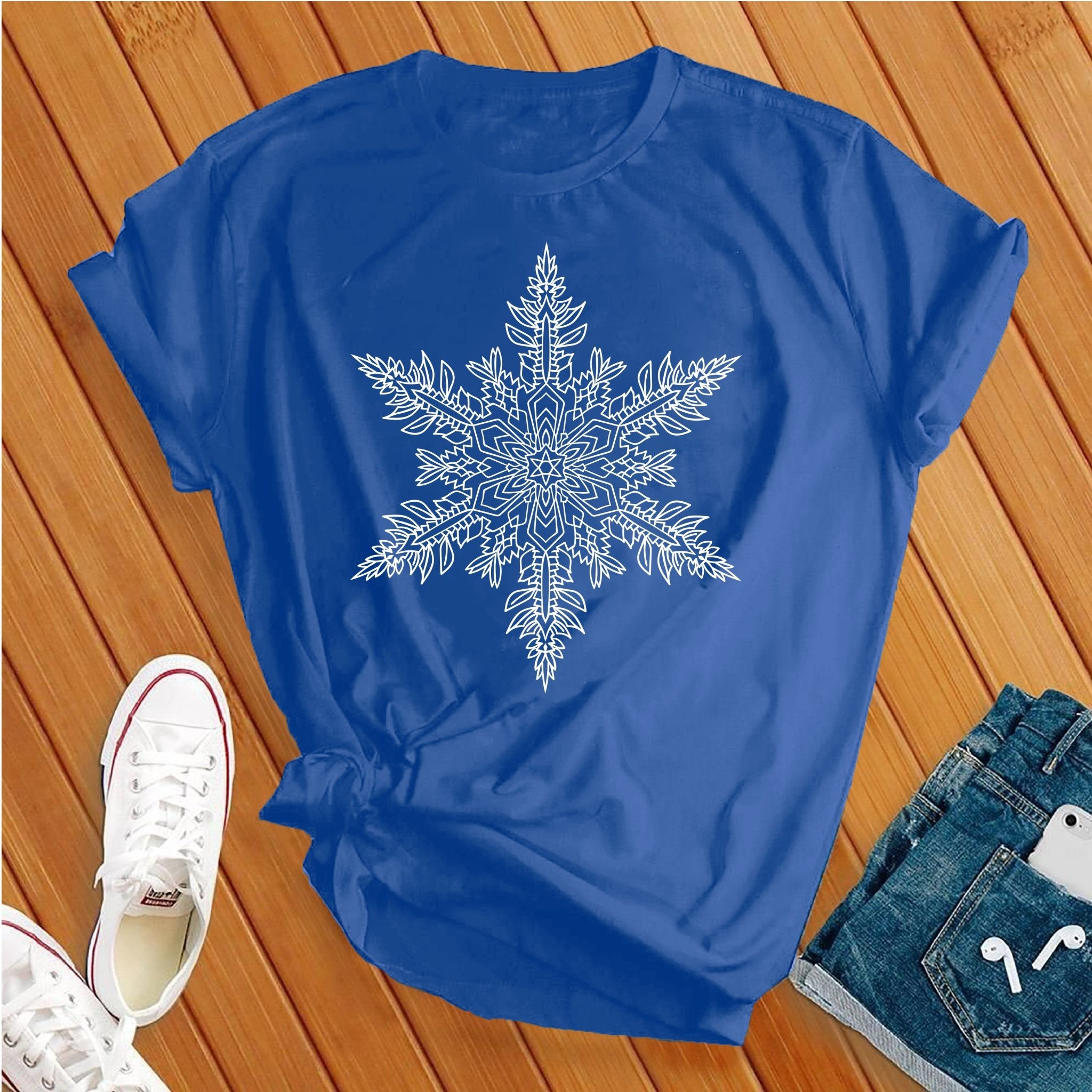 Mandala Snowflake Tee - Love Tees