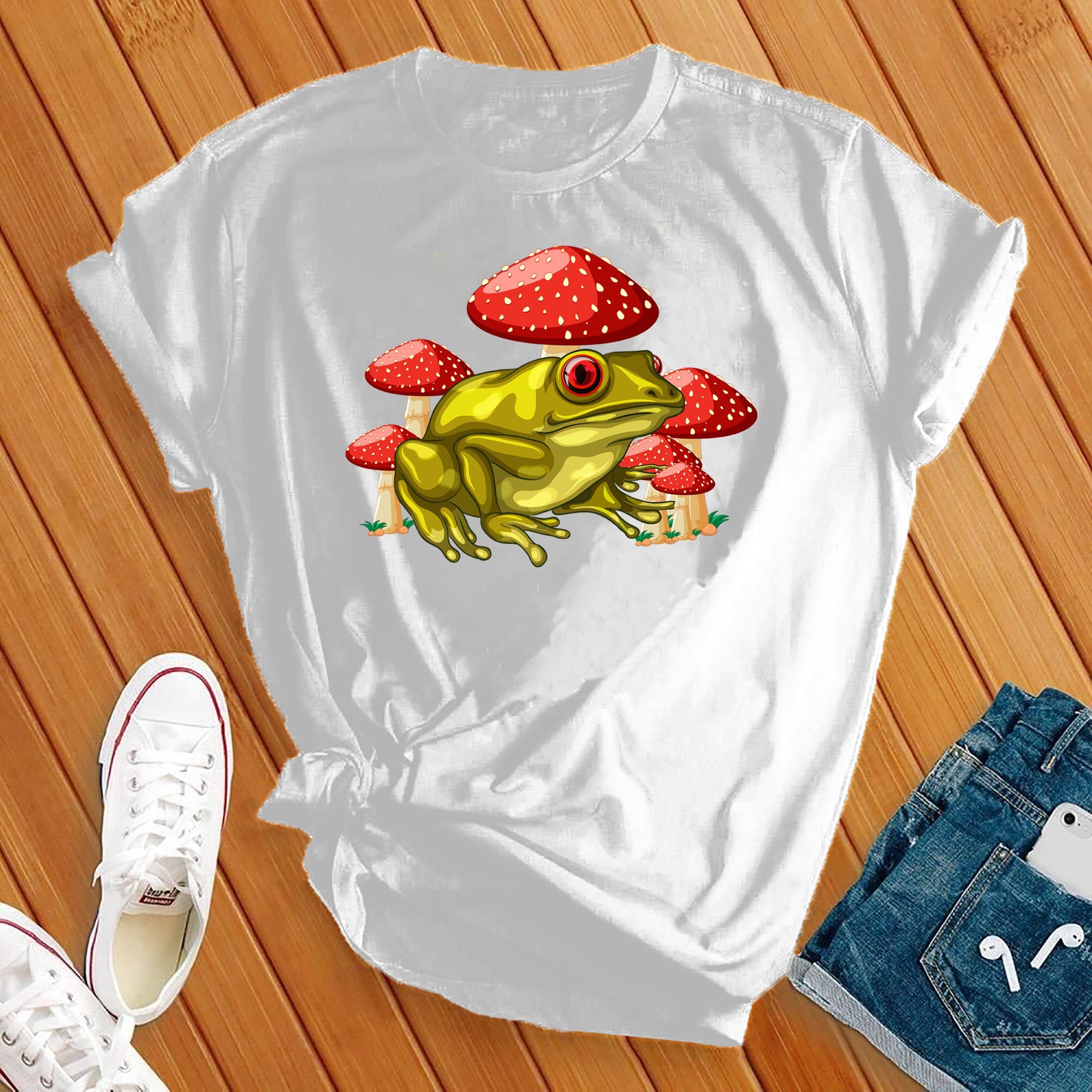 Mushroom Frog Tee - Love Tees