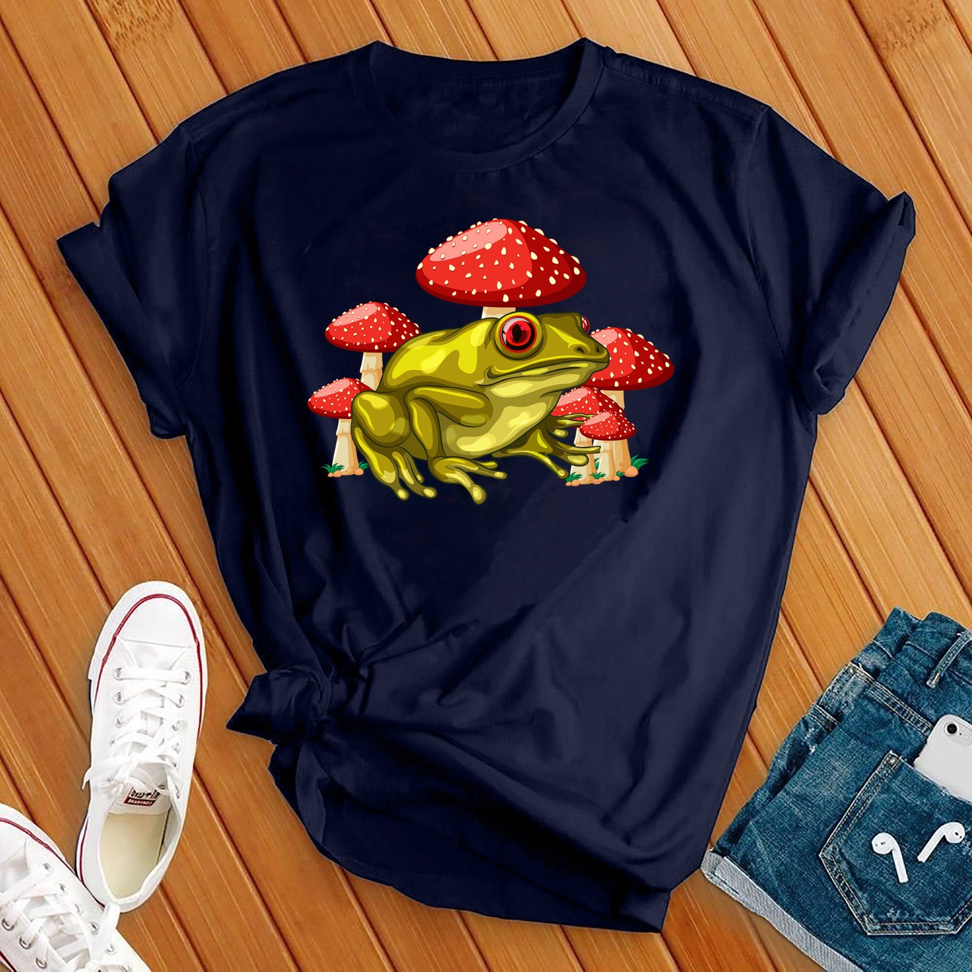 Mushroom Frog Tee - Love Tees